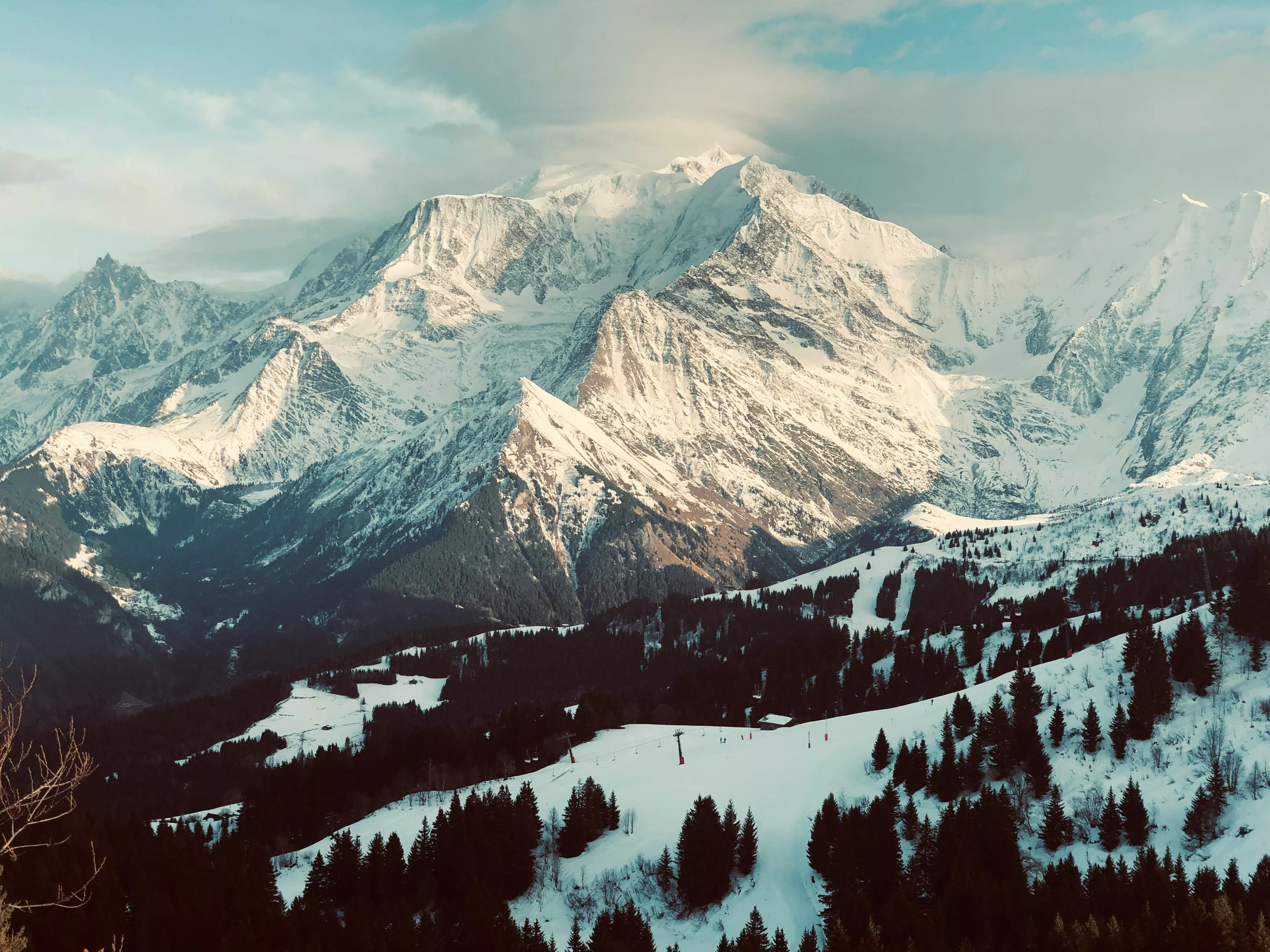 Mountains in Winter · Free