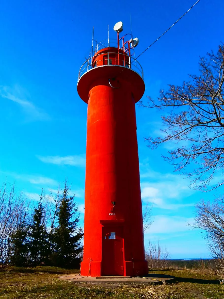HD wallpaper: Lighthouse, Sky, Spring