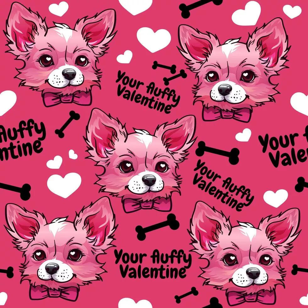 A seamless vector pattern featuring