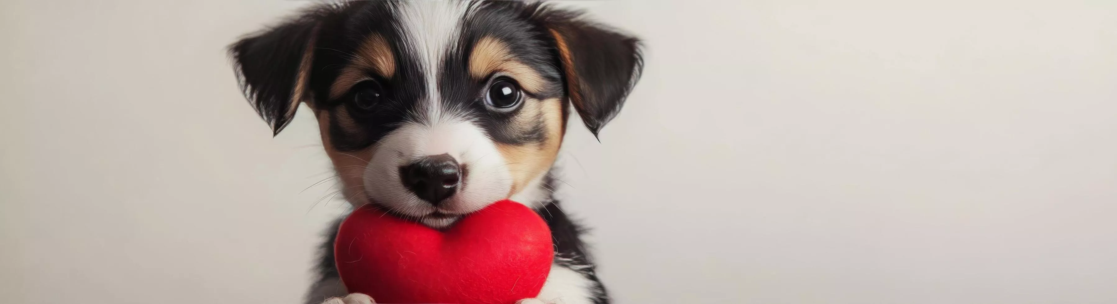 Dog With Heart Image