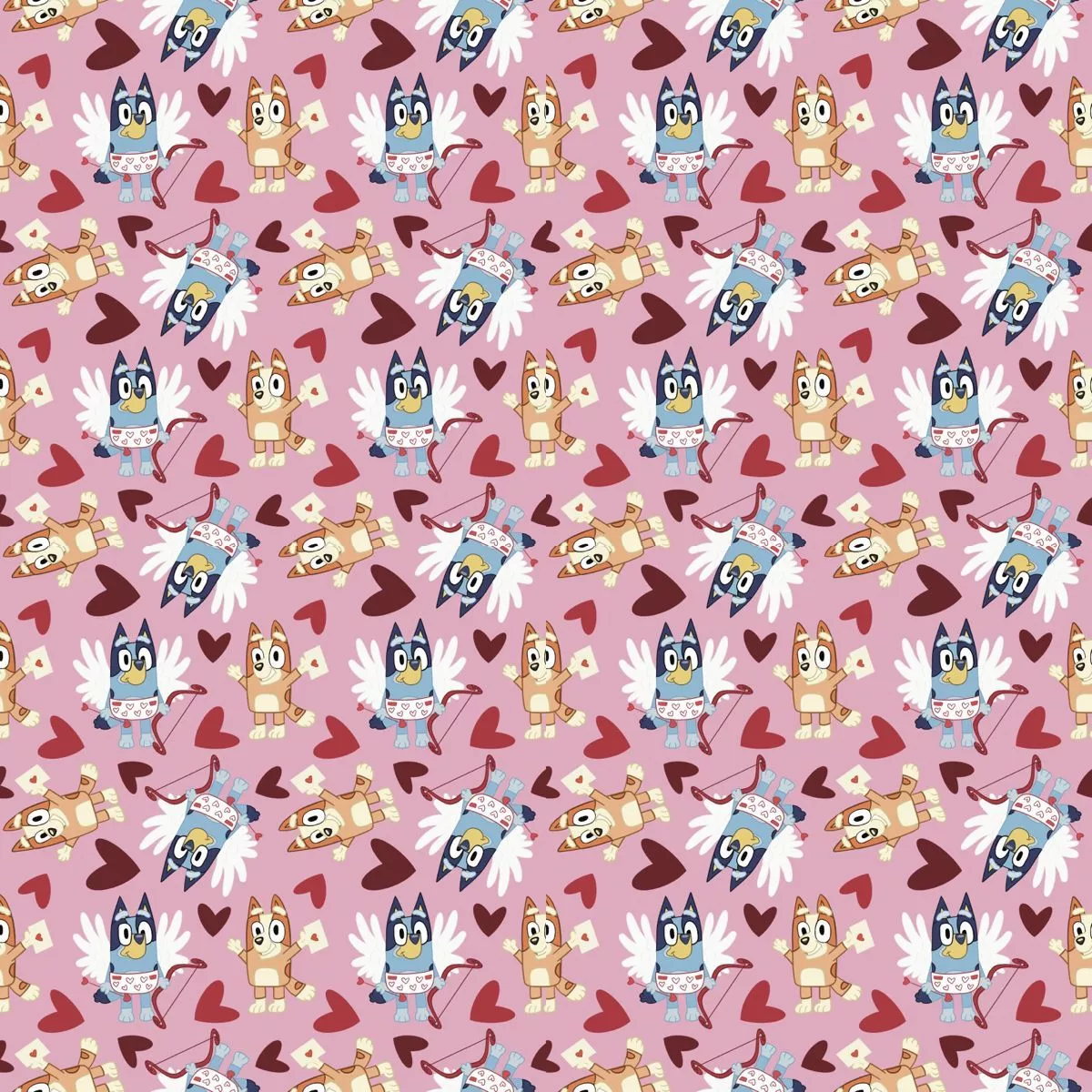 Valentines Day Bluey wallpaper