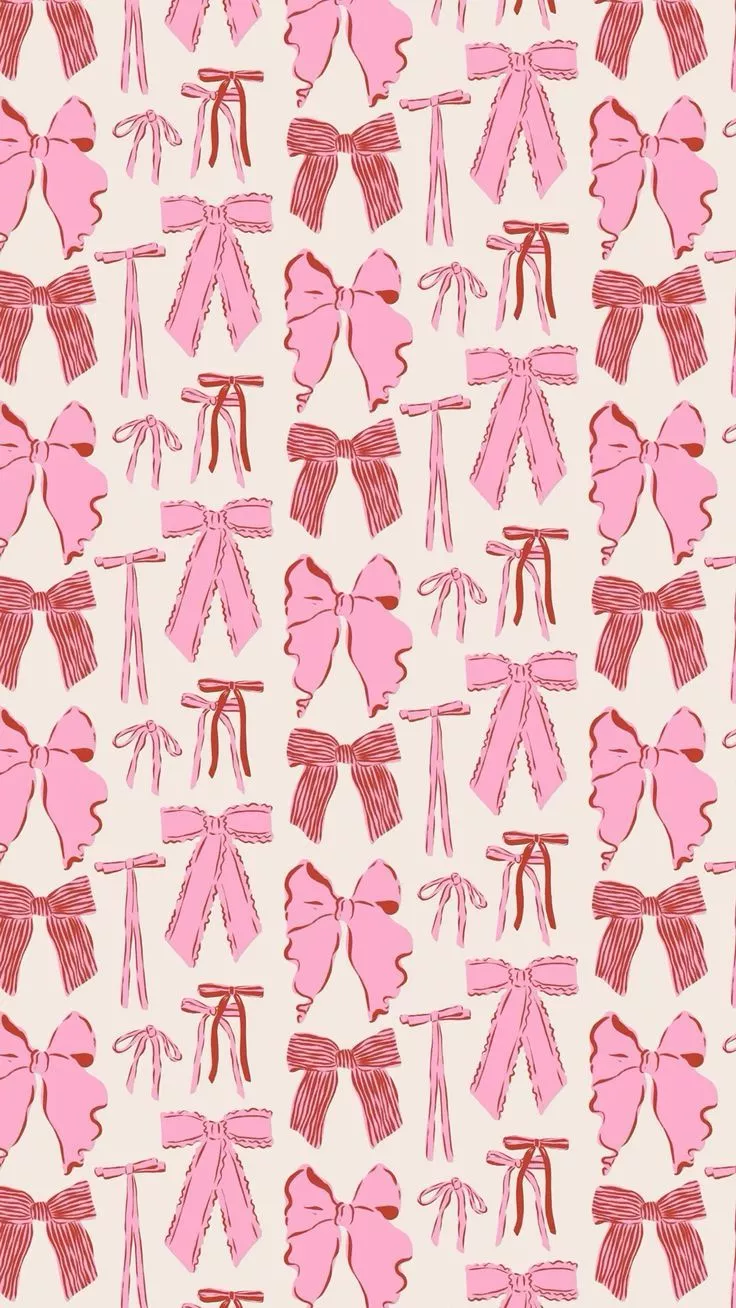 Valentine's Day Bow Wallpaper