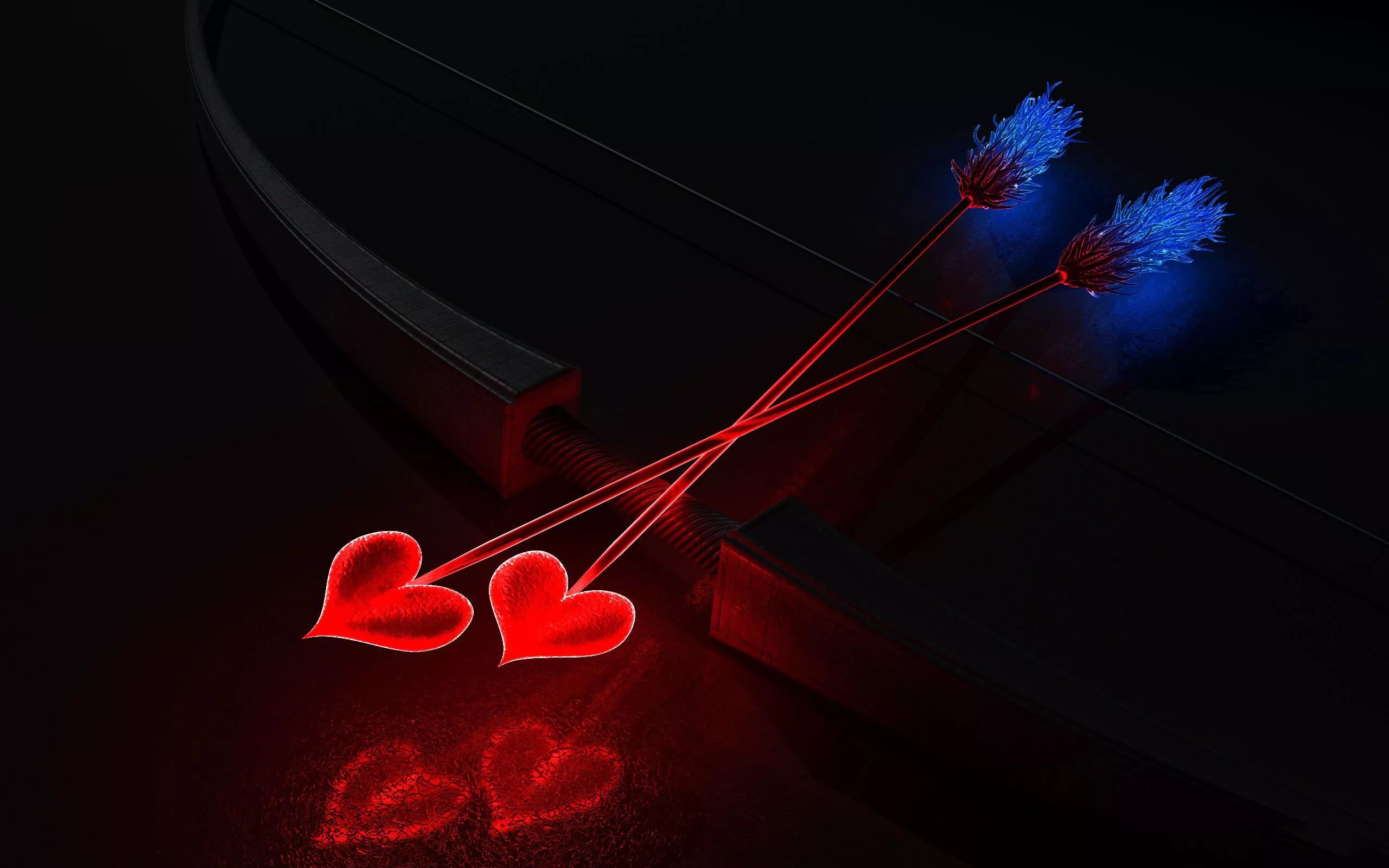 Valentines Day Cupid Arrow, High Definition, High Quality, Widescreen