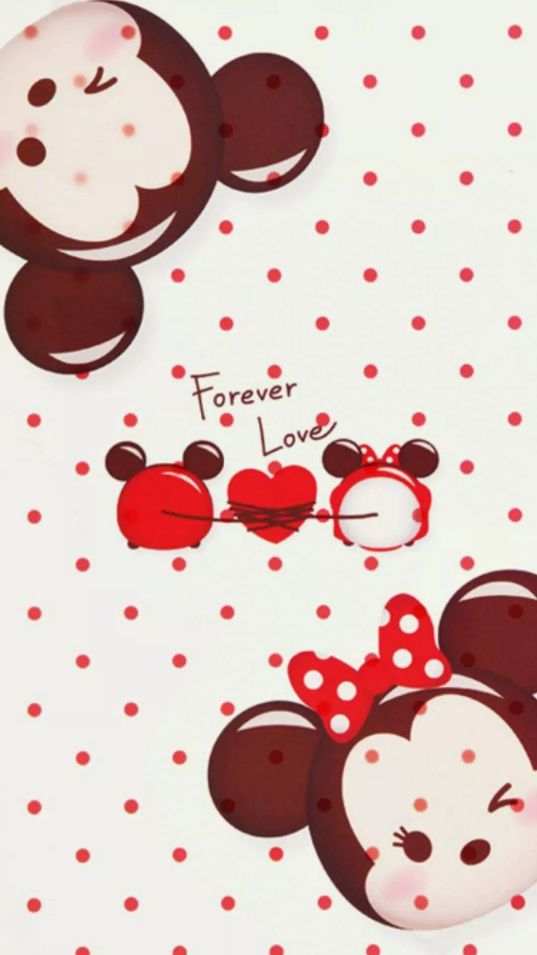 Minnie Mouse Couple Forever Love