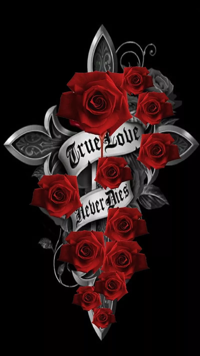 HD gothic valentine wallpaper