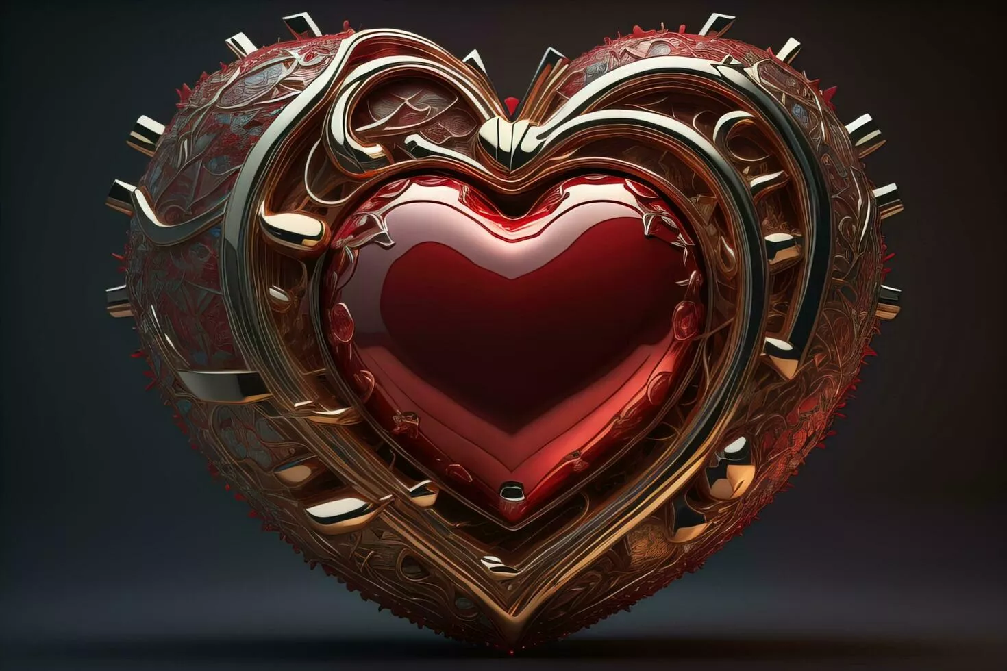 Gothic Heart Image