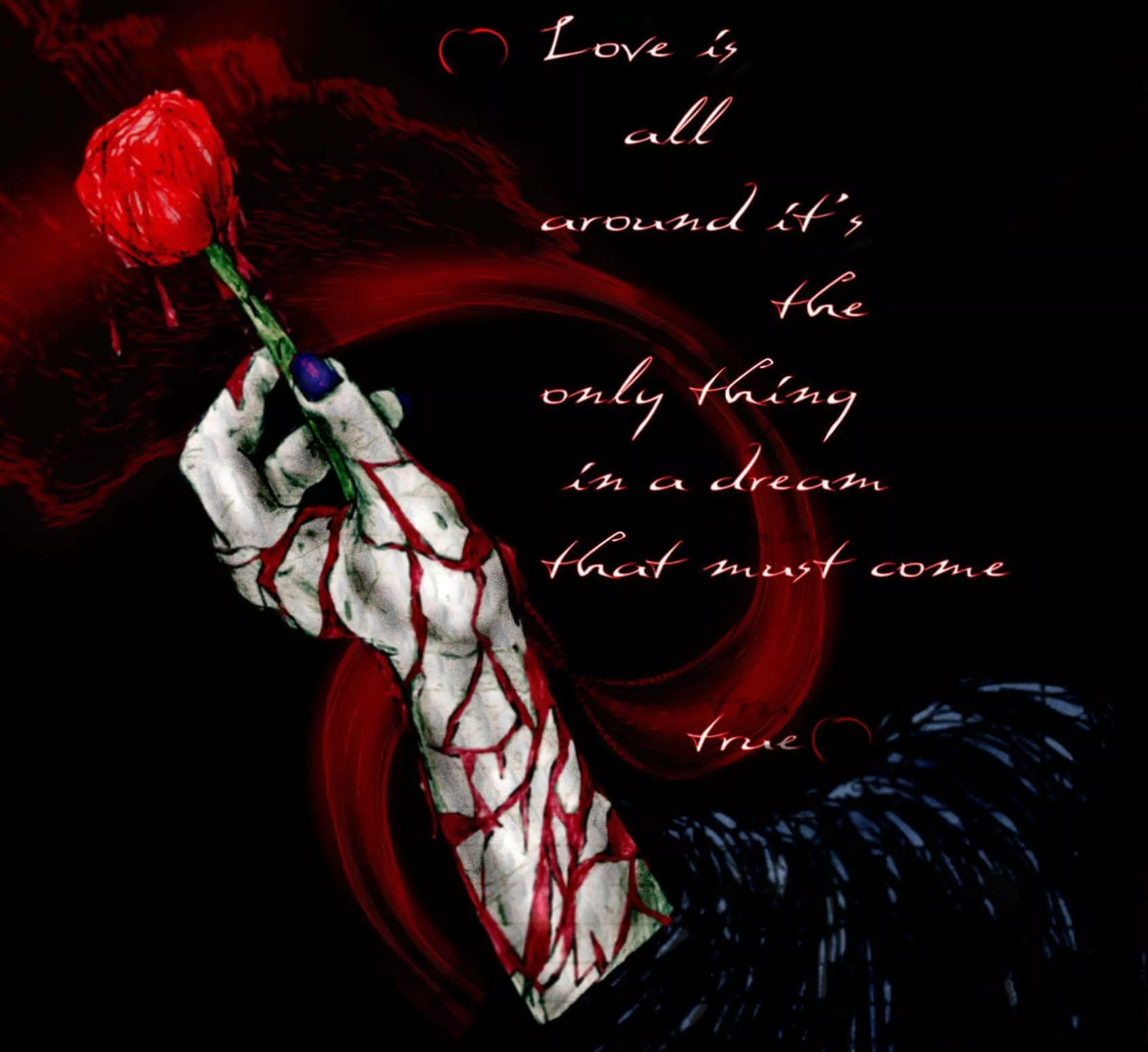 Vampire Gothic Valentines original Day