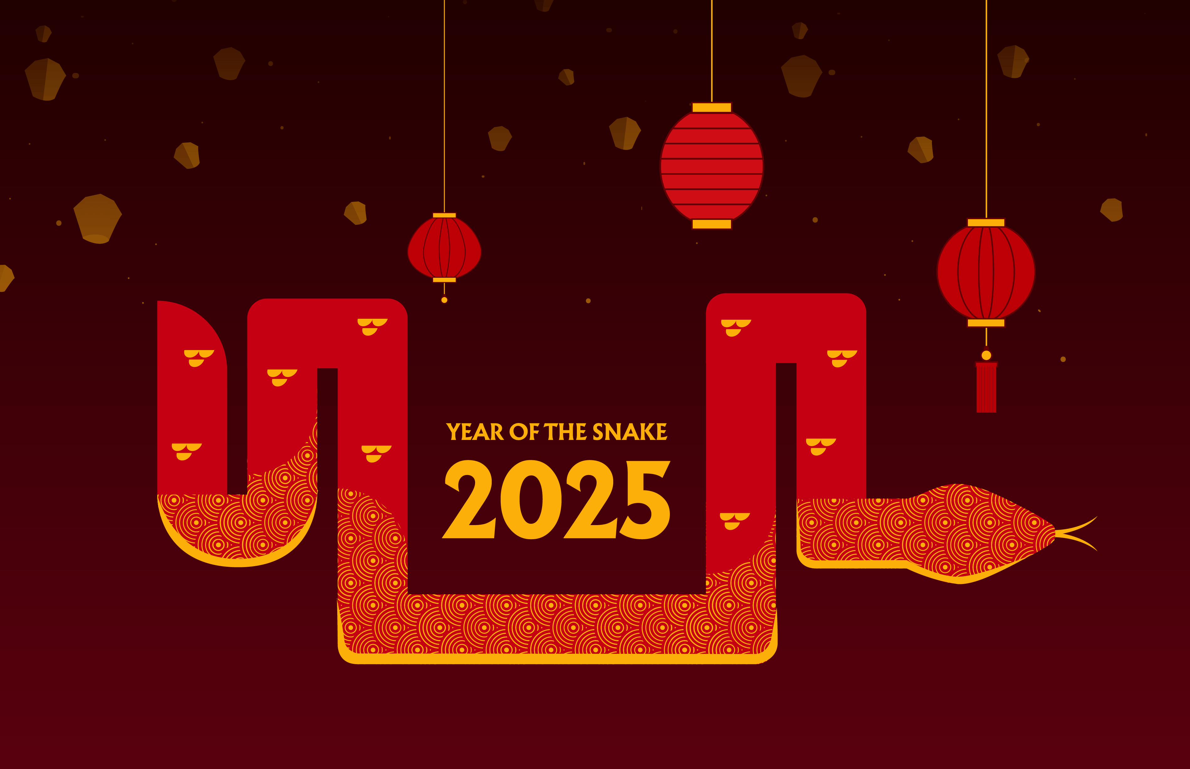 Year of the Snake HD Wallpaper