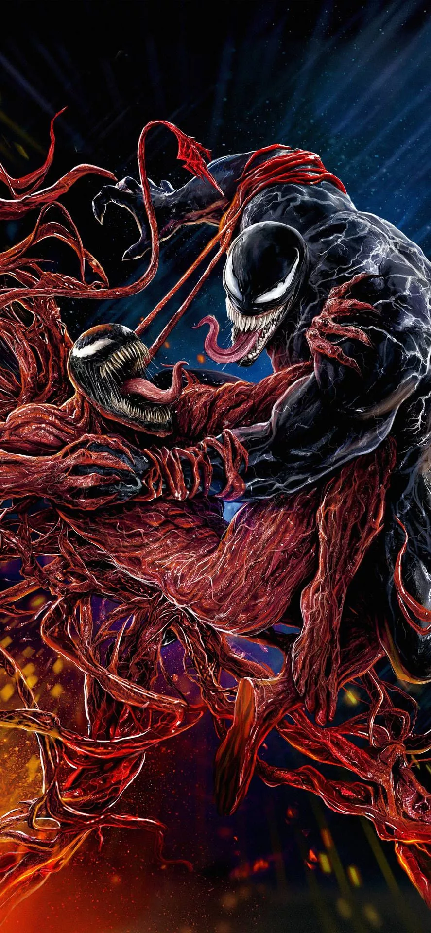 Venom Movie Carnage Versus Venom