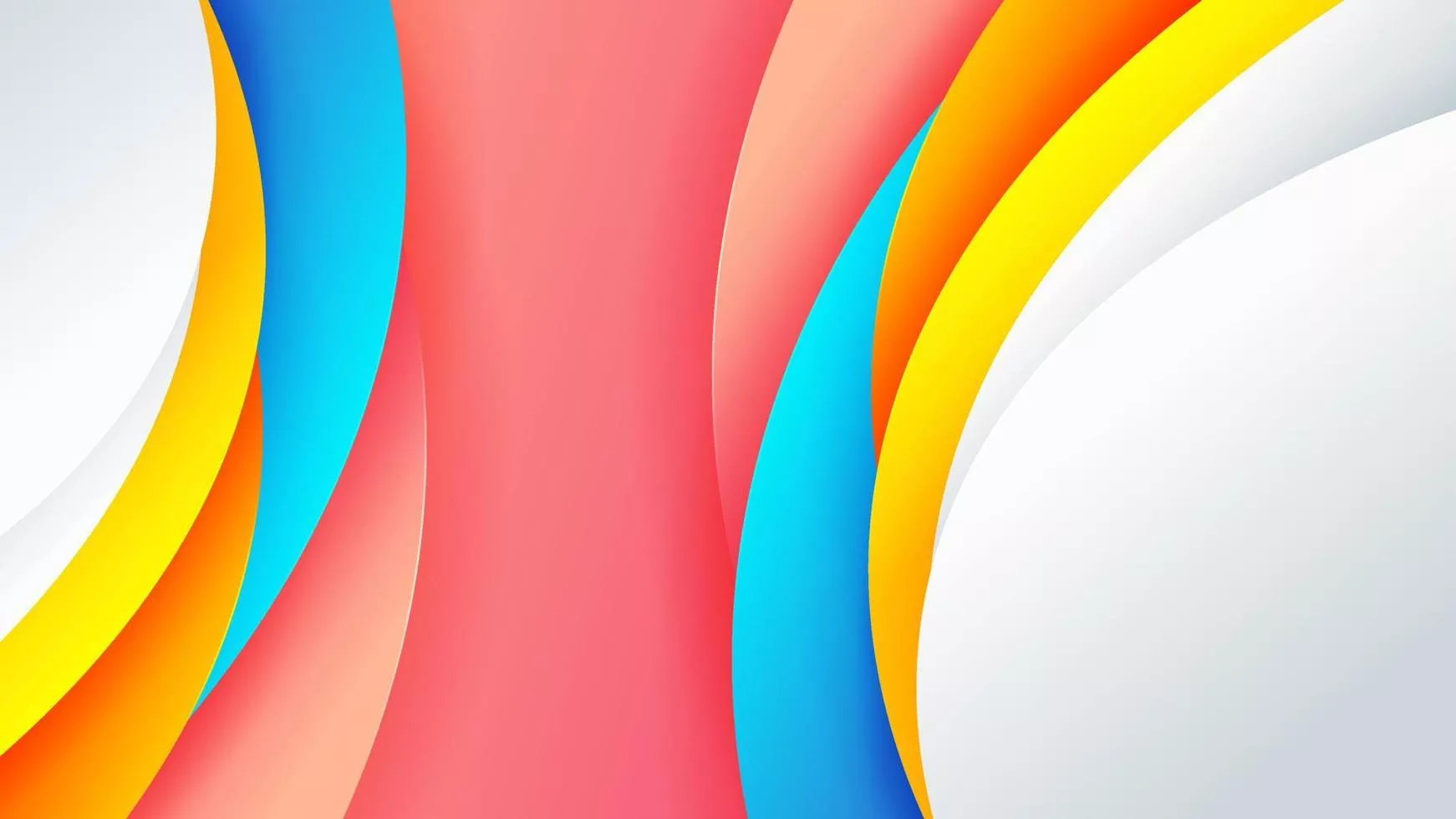 Vector abstract background with overlap