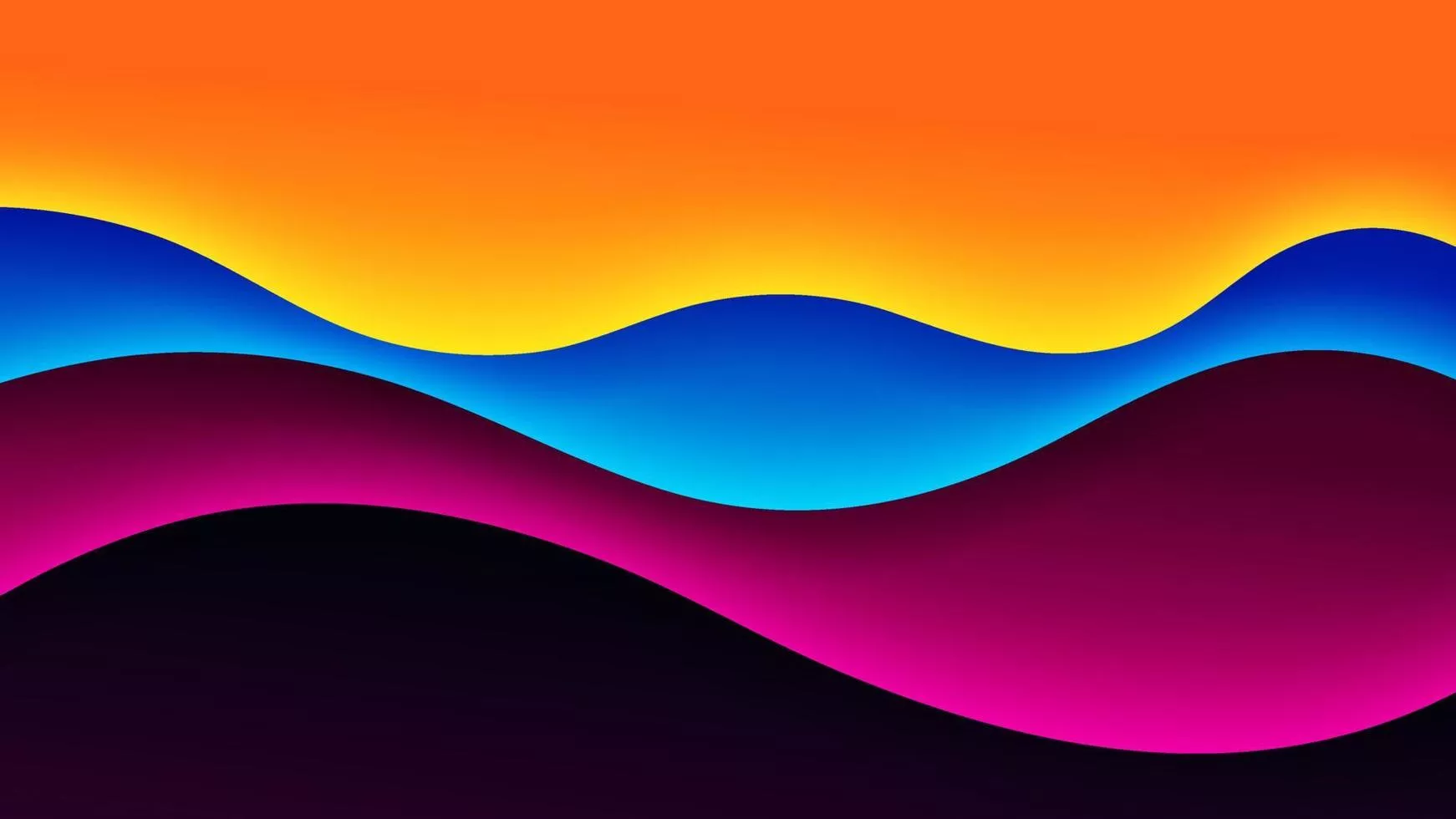 Vector abstract background with overlap