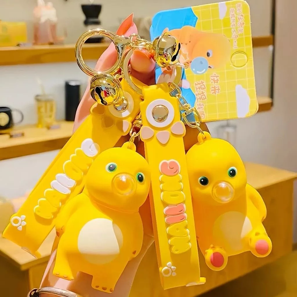 Gantungan Kunci Kartun Terbaru Kuning