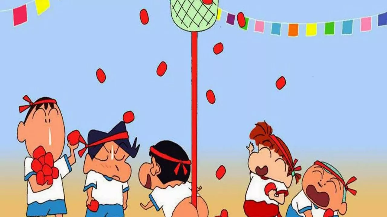 Shinchan Is Playing With Friends HD