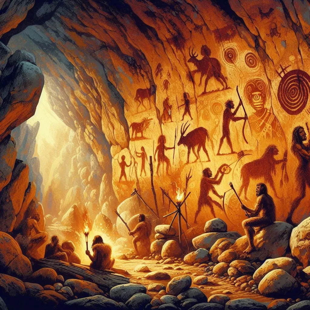 The Stone Age, Life, Art