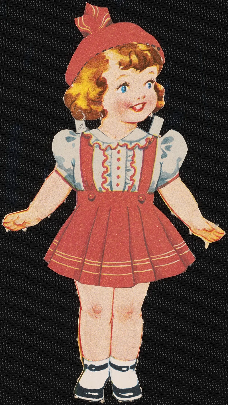 Paper Doll Image. Free Photo, PNG