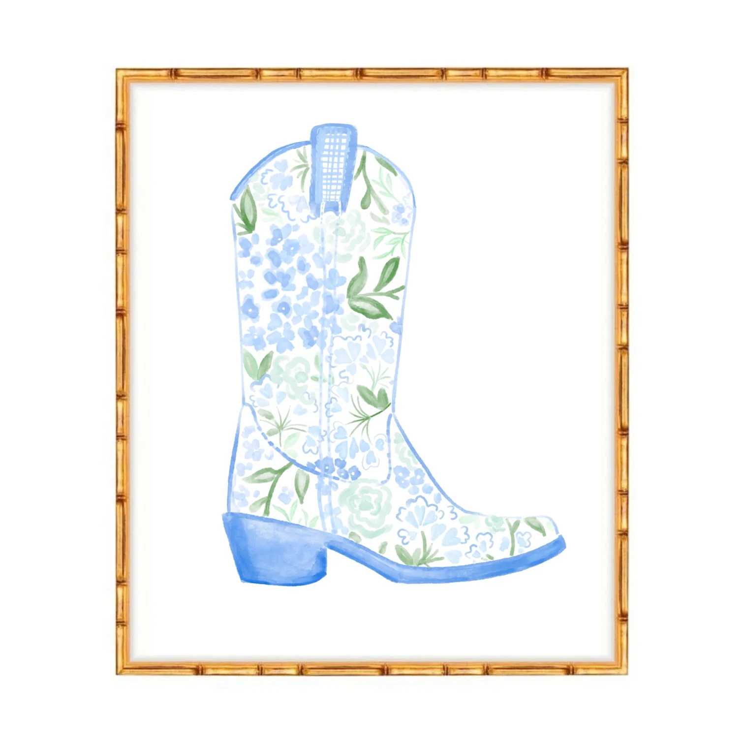 Coastal Cowgirl Print