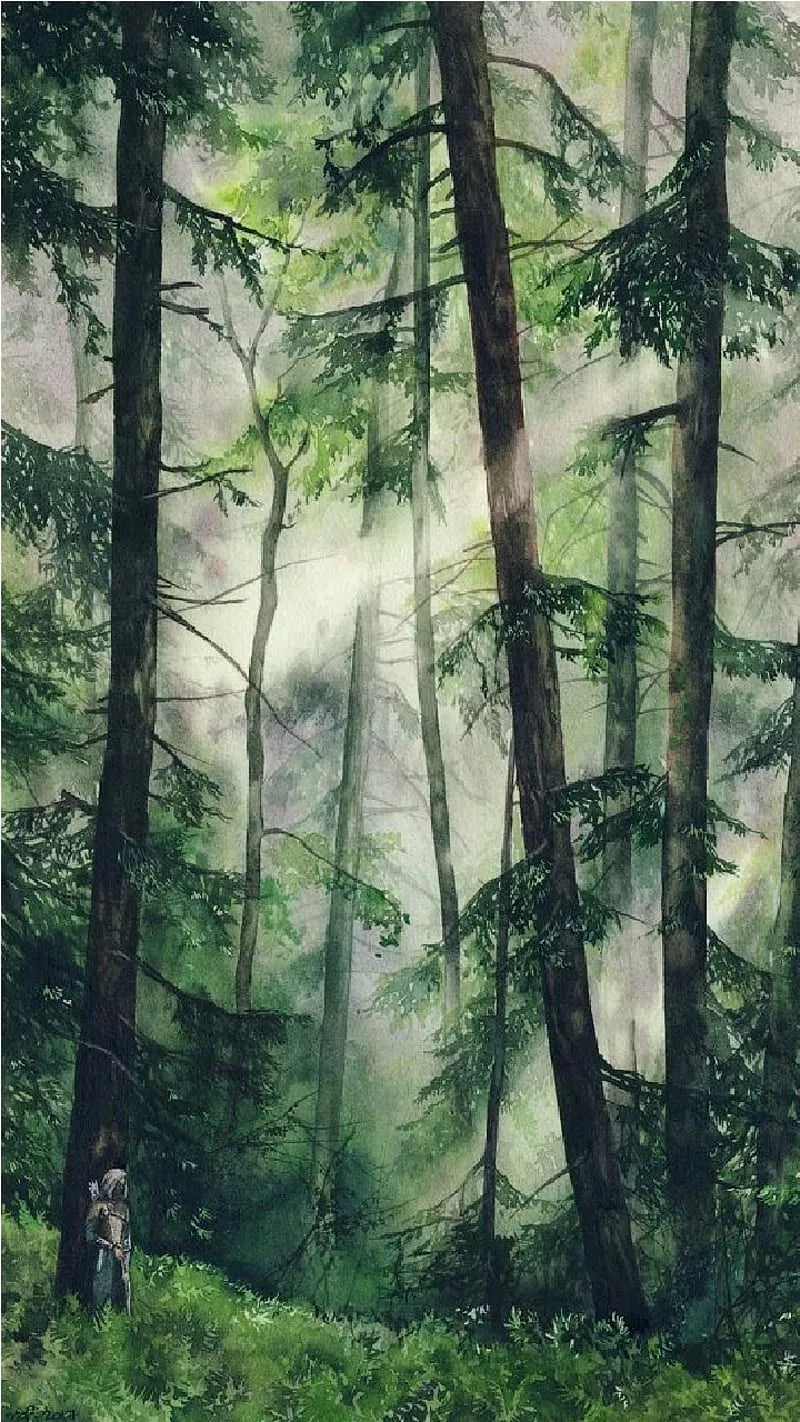 Elven archer woods, elves, jrrtolkien