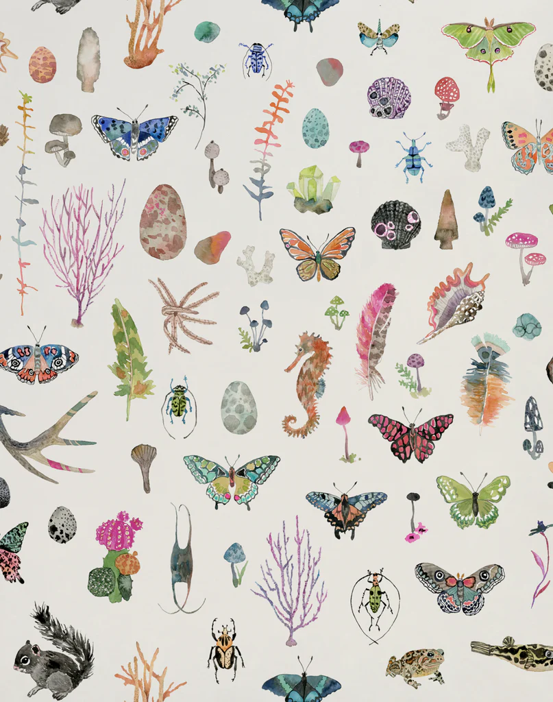 Specimens, Linen Wallpaper
