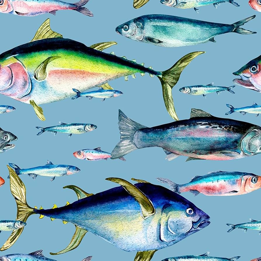 HEISIG 18x236 Colorful Ocean Fish