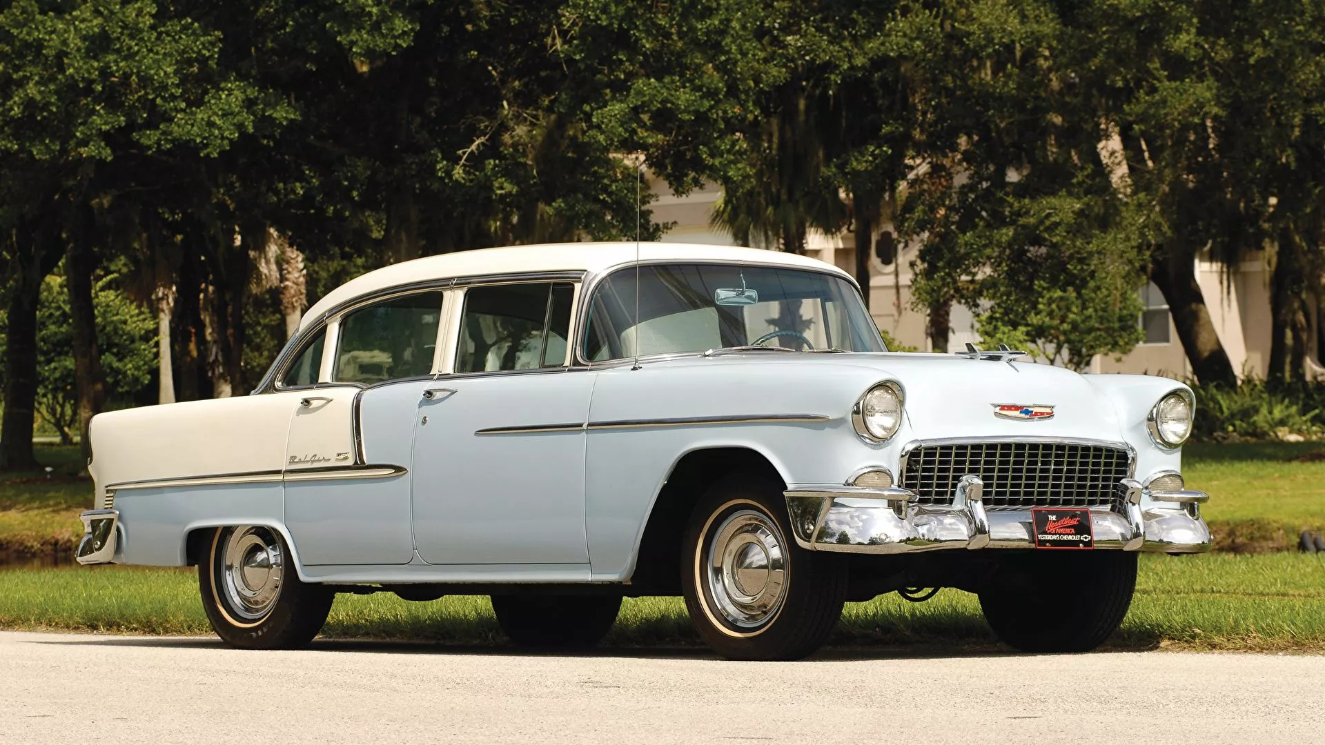 Sedan Retro Cars 1920x1080