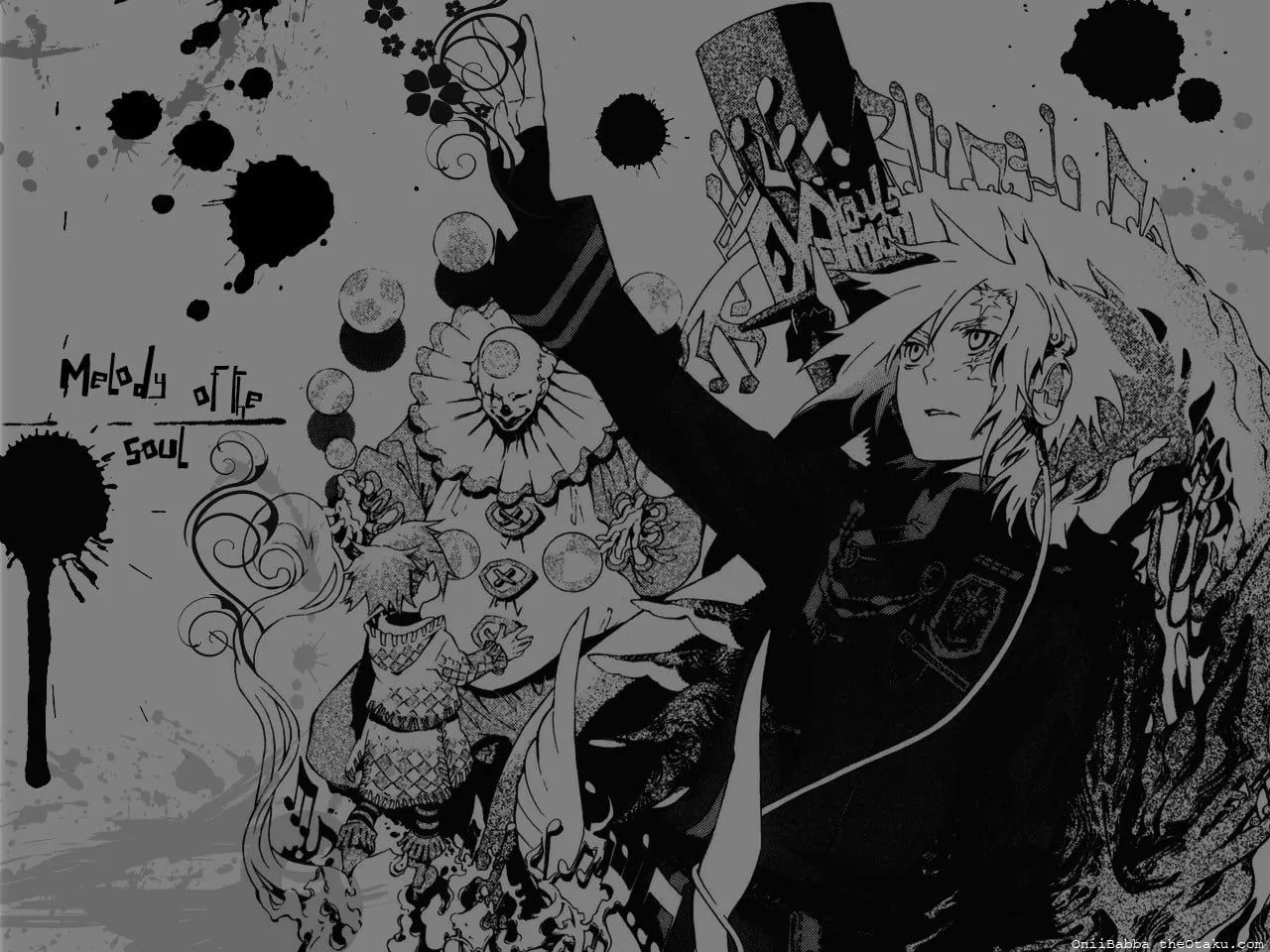 White, Anime, D.Gray Man HD Wallpaper