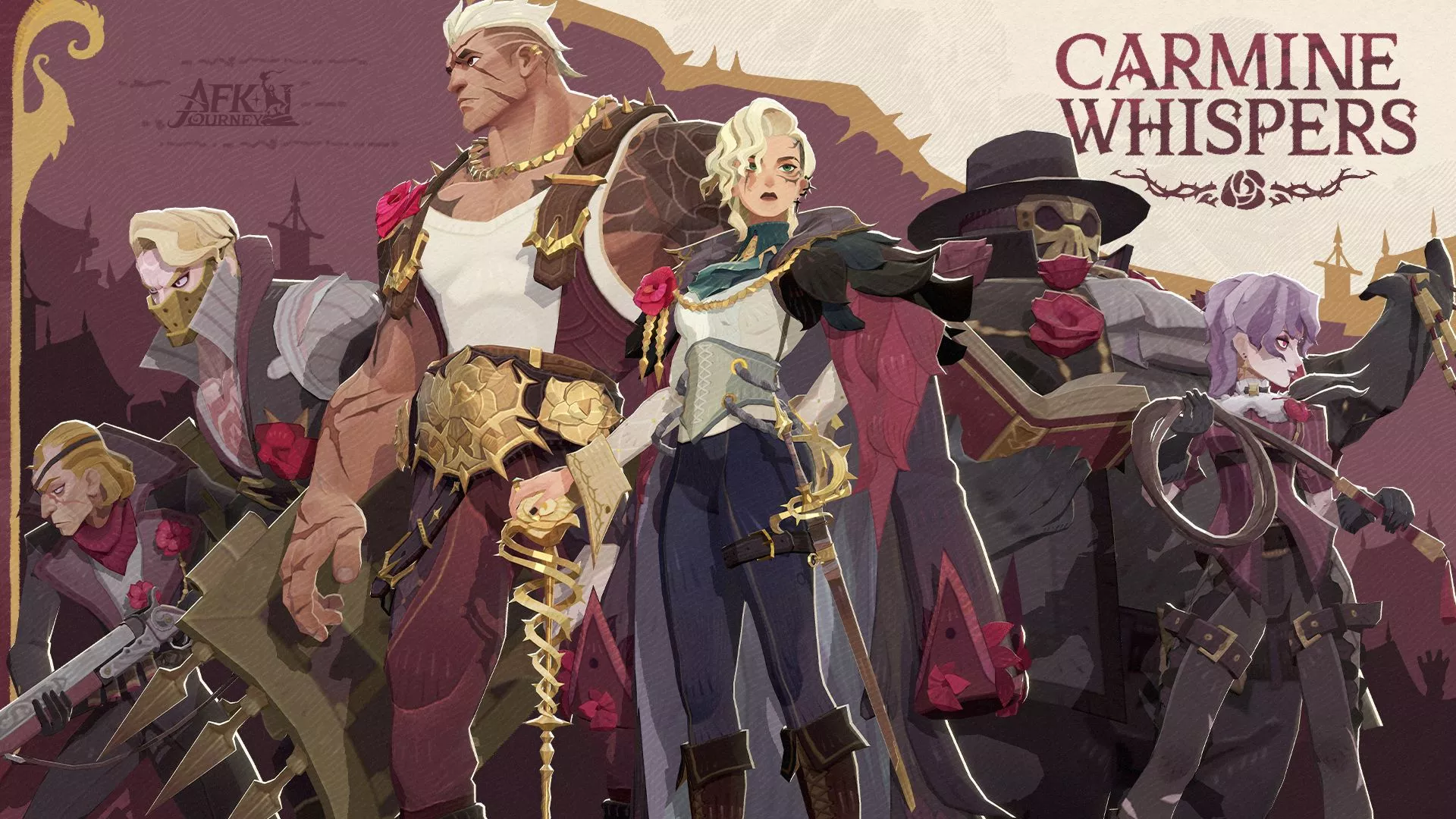 AFK Journey: Carmine Whisper HD Wallpaper