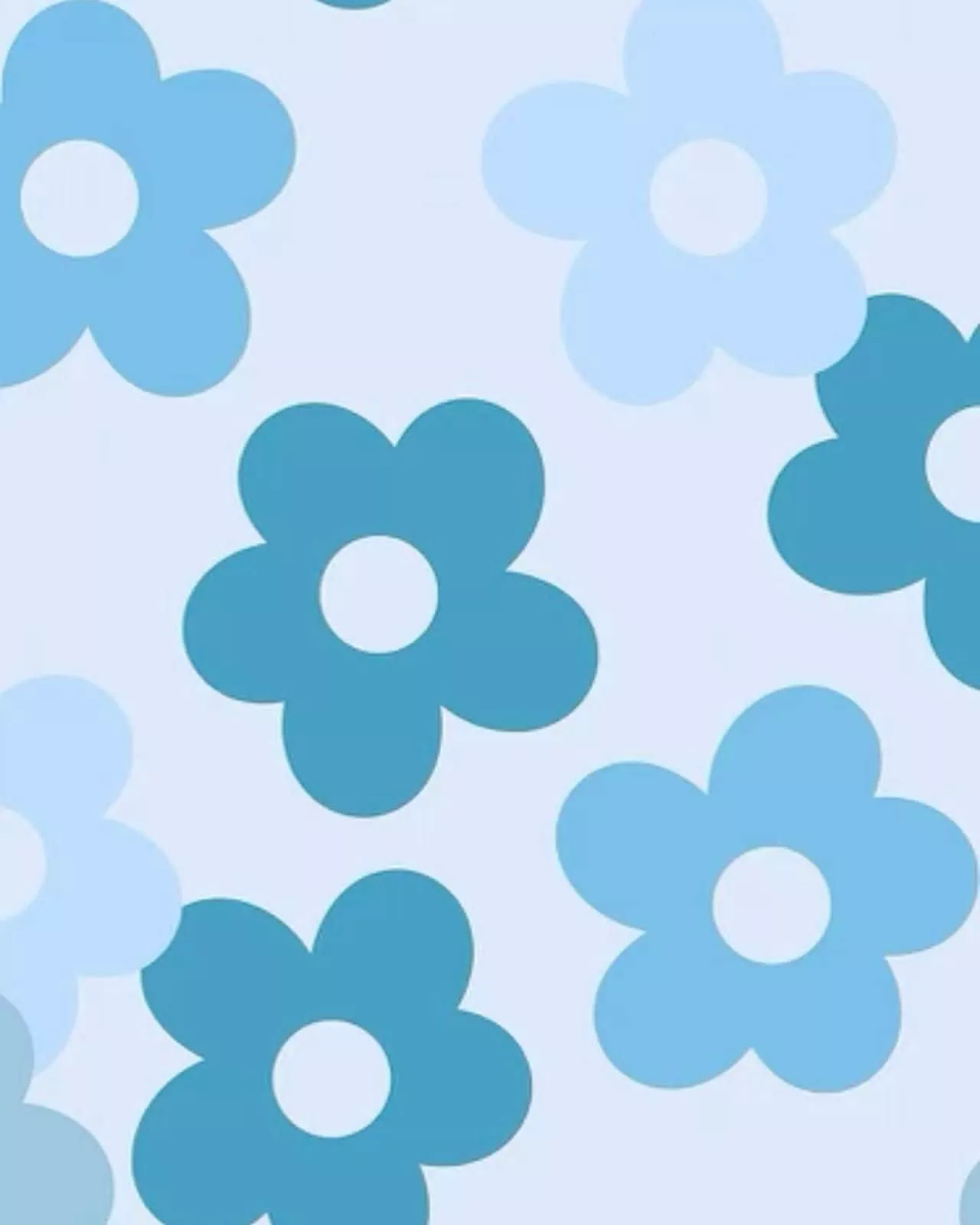 Light Blue Preppy Wallpaper