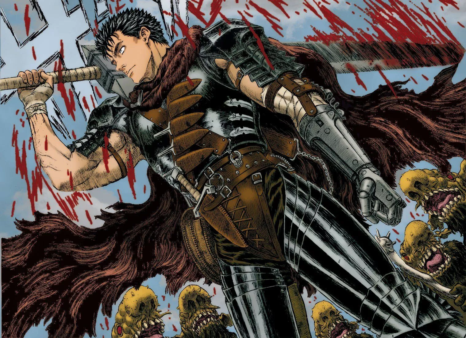 Guts: Berserk HD Wallpaper Fierce