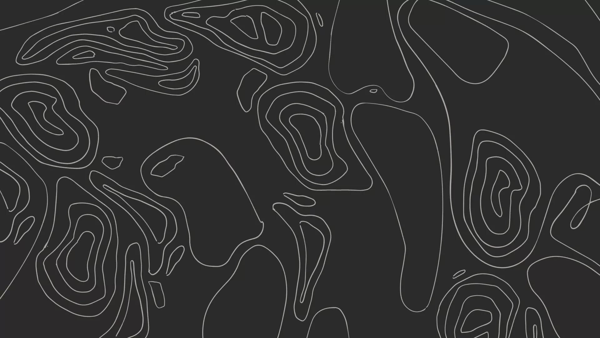 Black & Beige Minimalist Wavy Lines