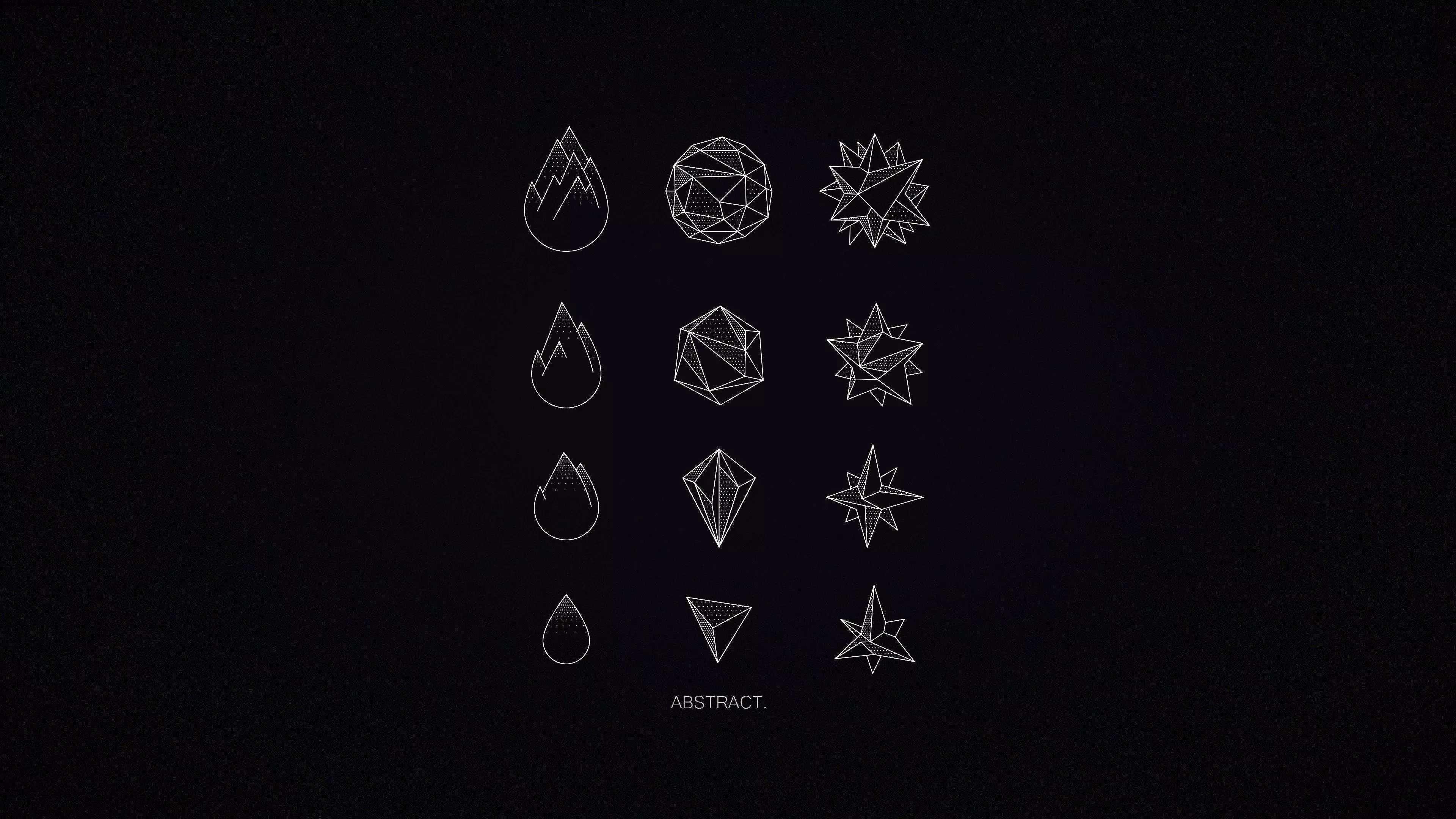 Dark Minimal Wallpaper Free