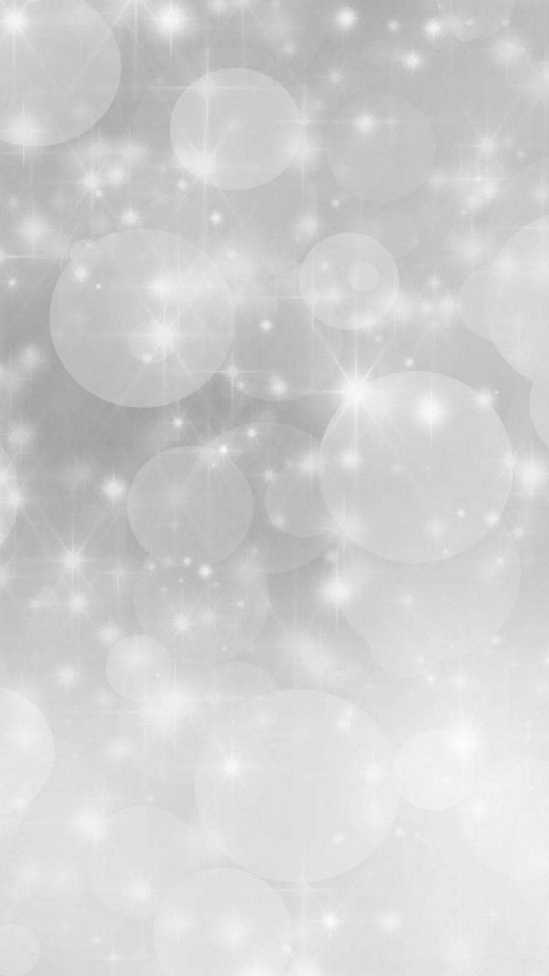 Download Silver Glitter Bokeh Wallpaper