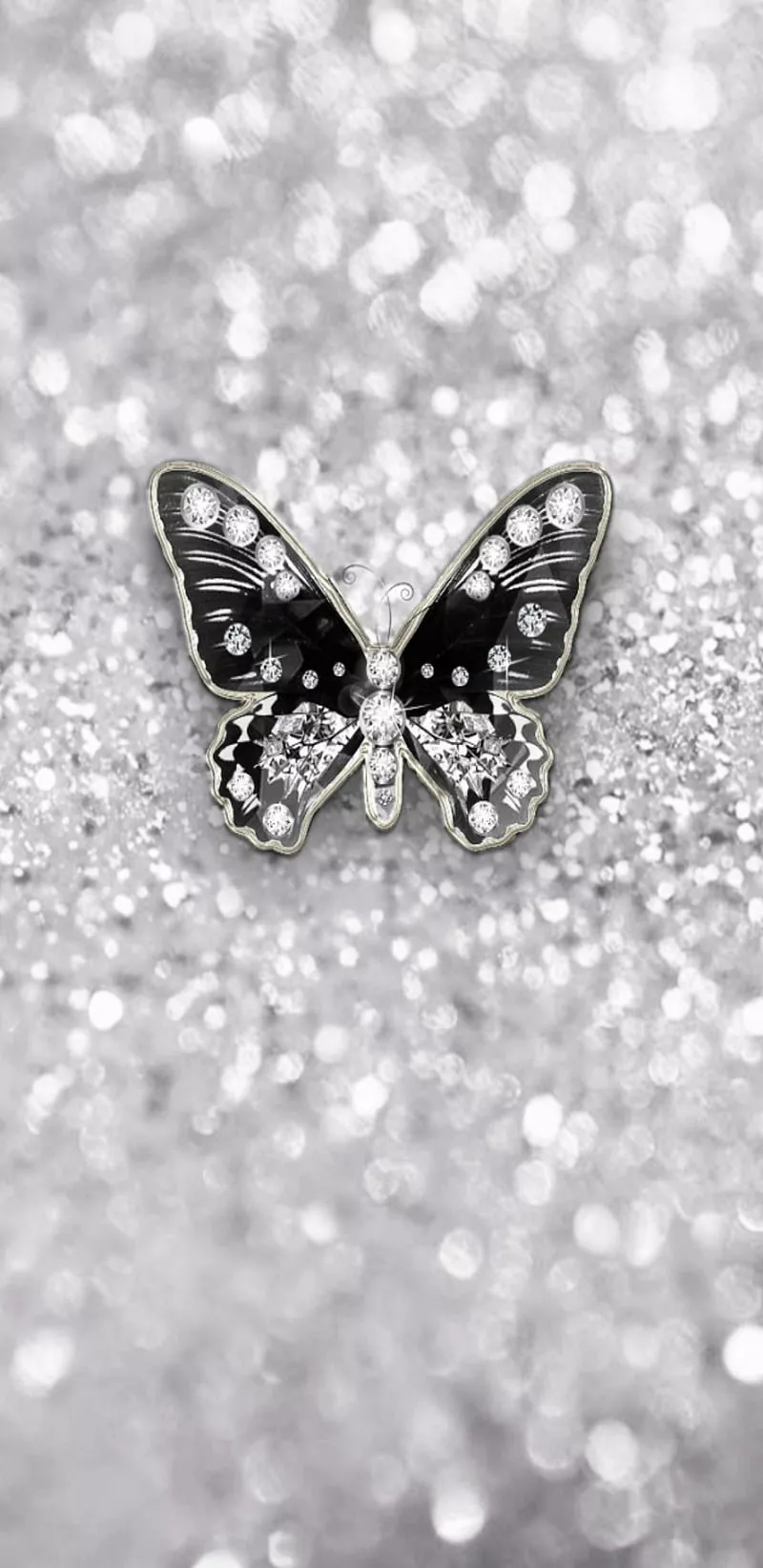 HD silver glitter wallpaper