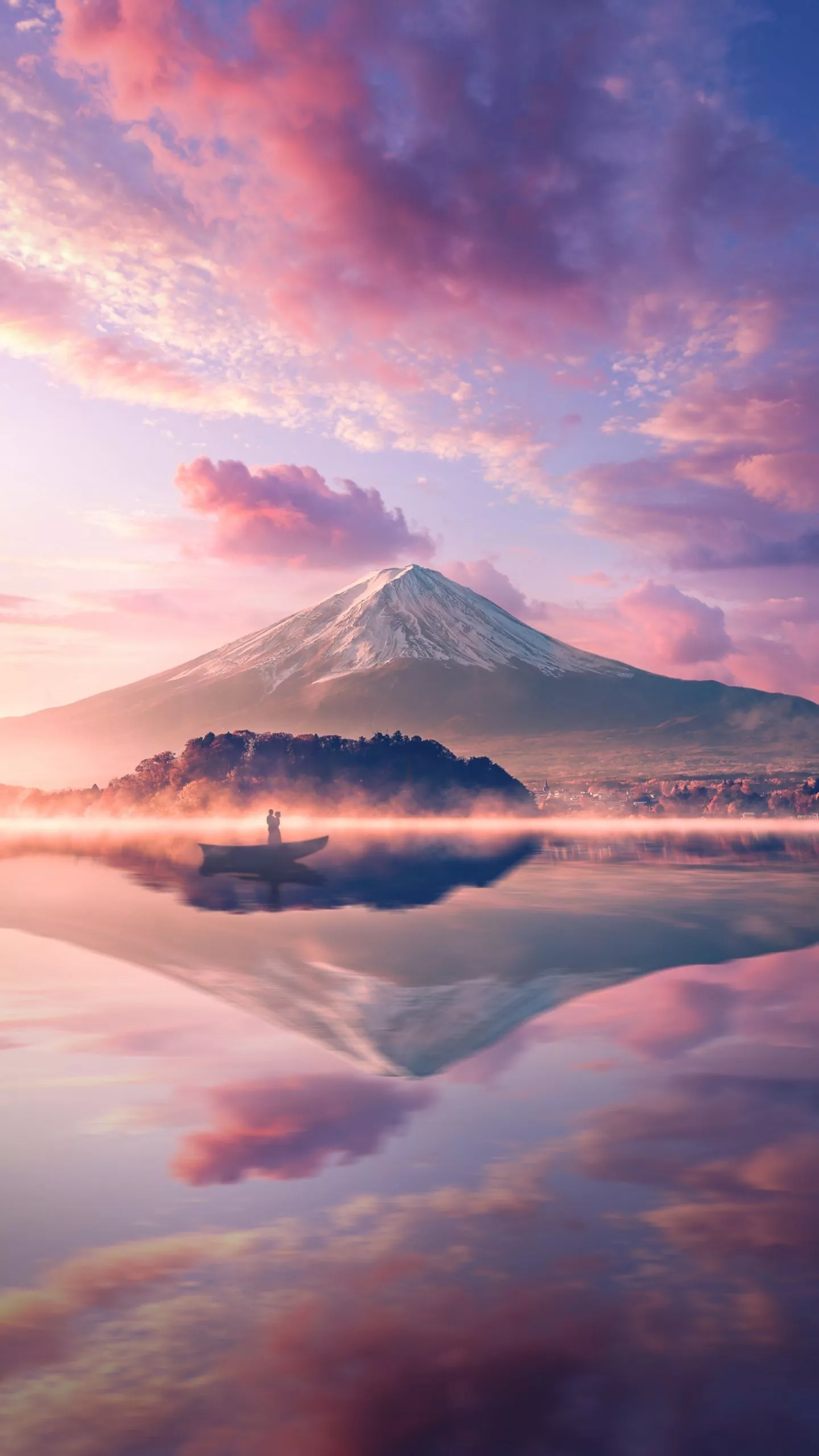 Mount Fuji Wallpaper 4K, Volcano, Japan