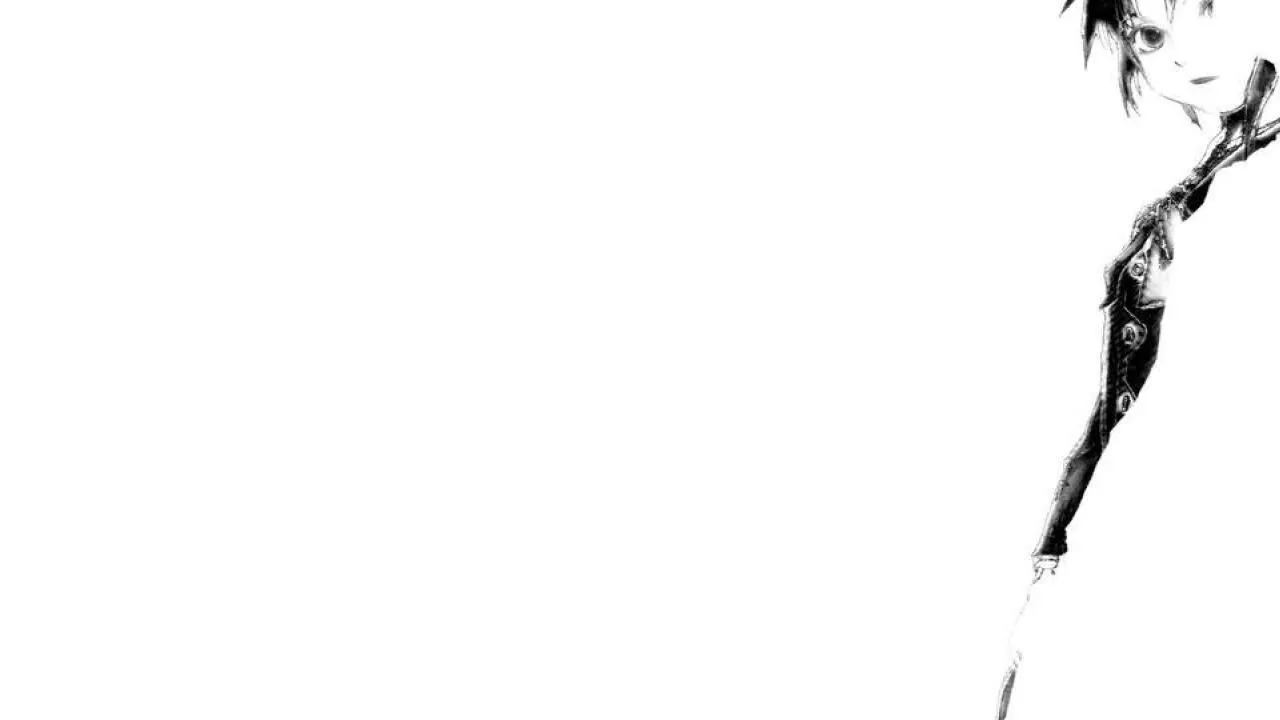 Lain Paper Manga Anime White