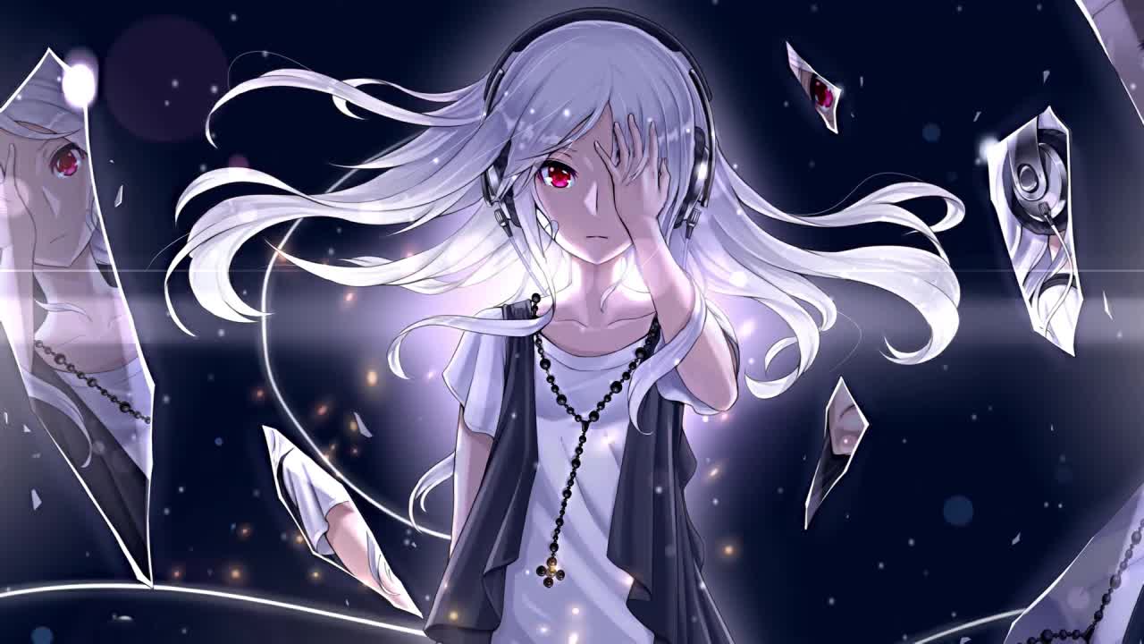 Broken Mirror Anime Girl HD Live