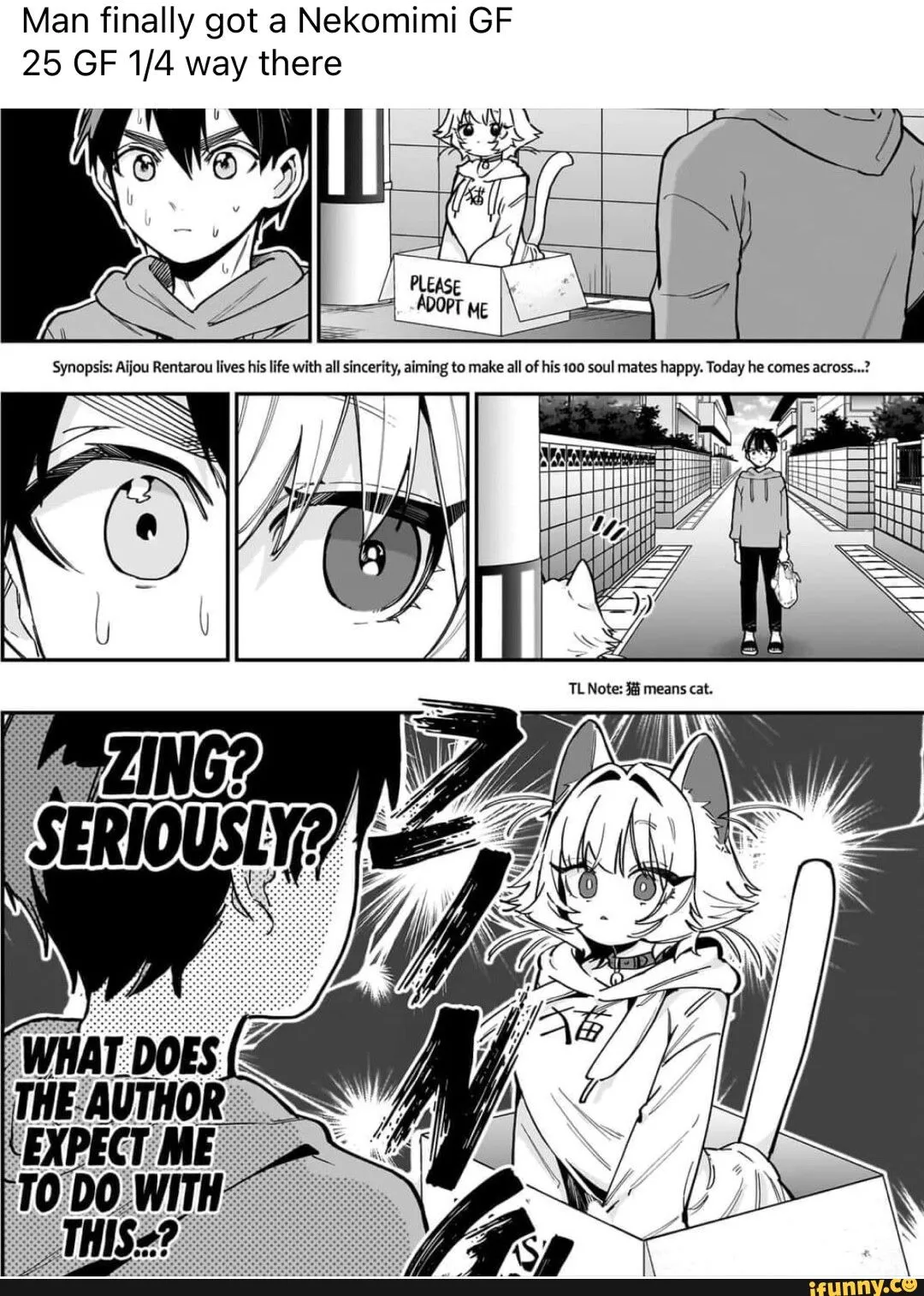 Man finally got a Nekomimi GF 25 GF way