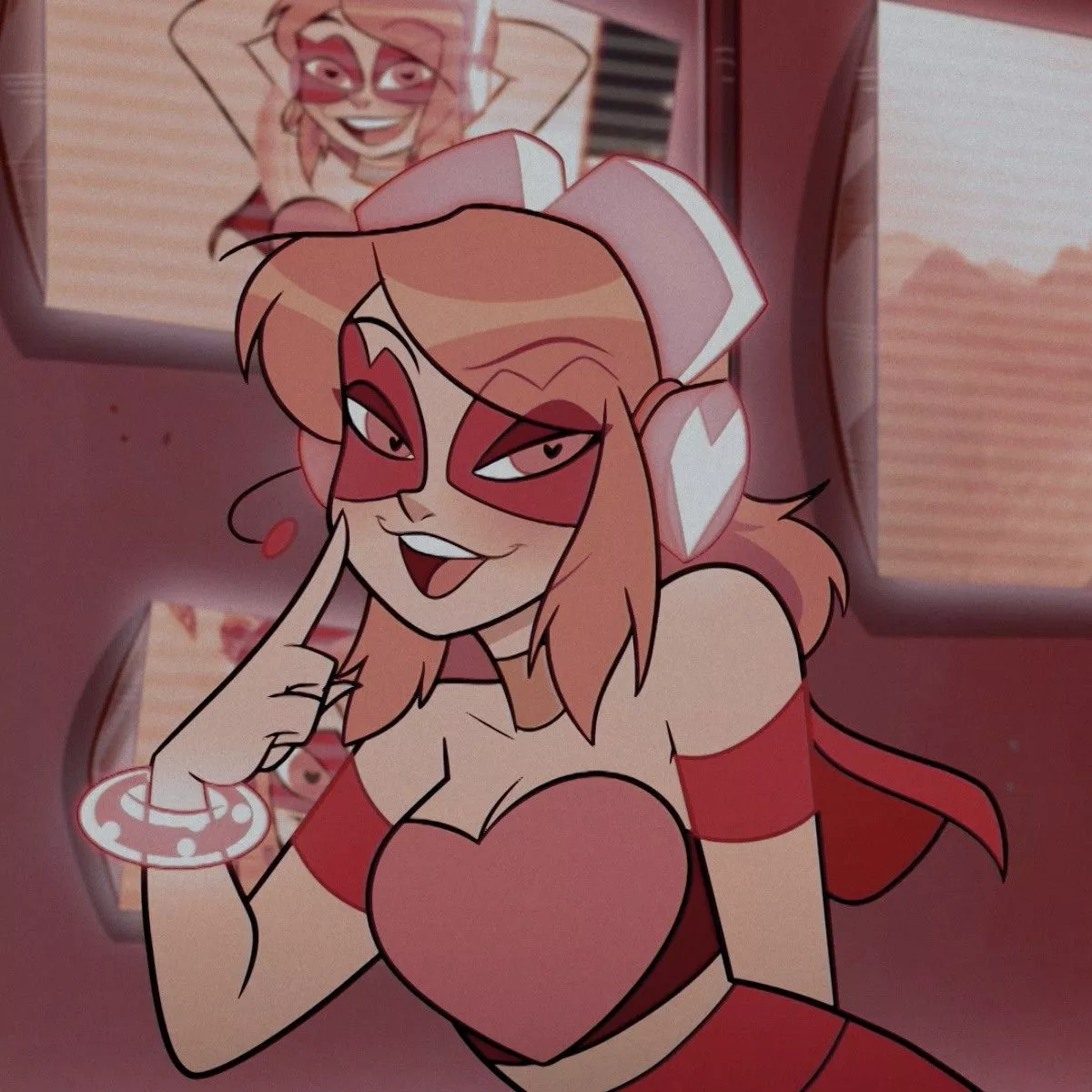 Miss heed. villainous cartoon, dibujos