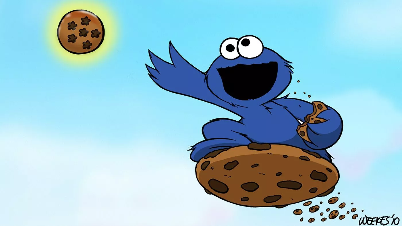What if Cookie Monster was in an anime