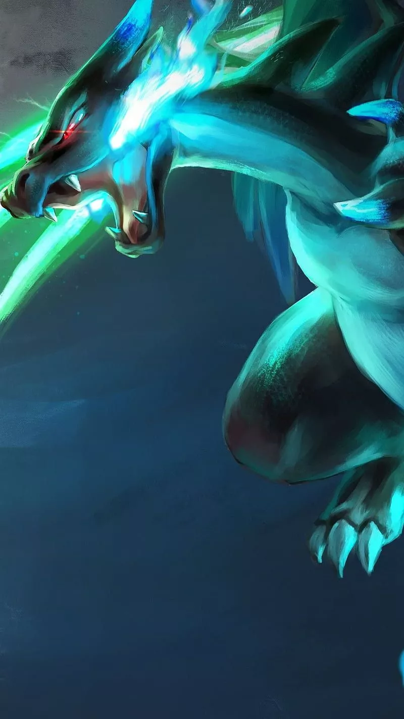 Mega Charizard x, pokmon, HD phone