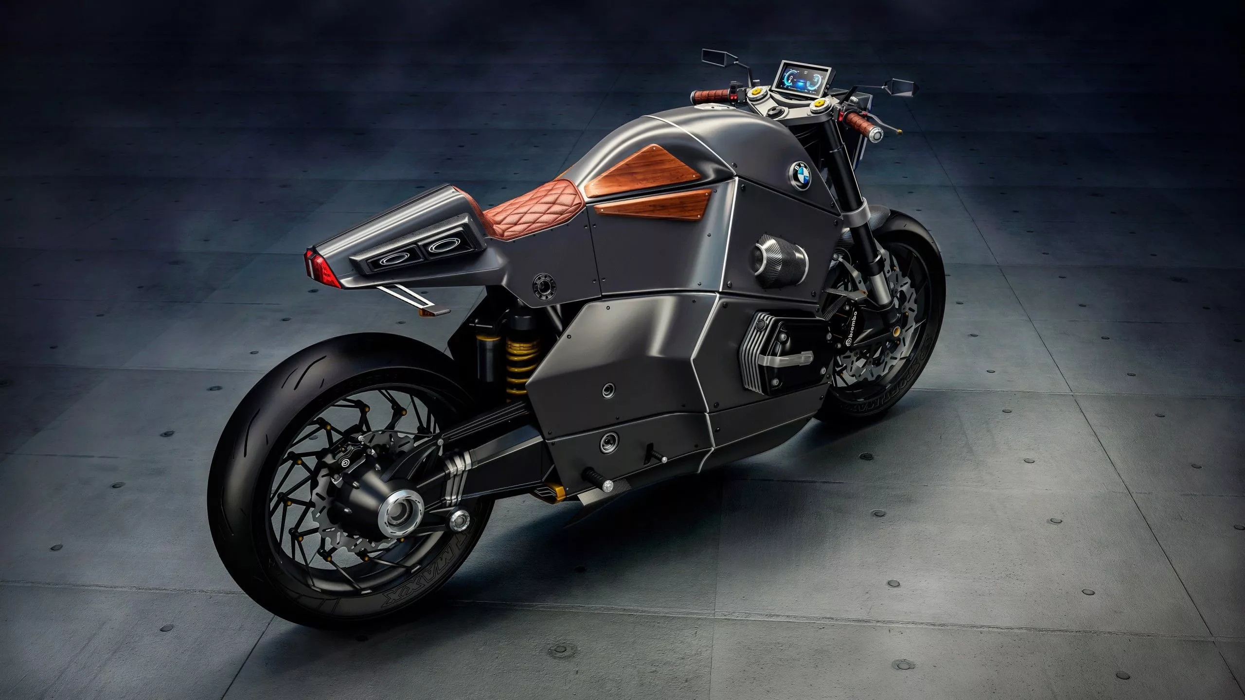 BMW Urban Racer Future Bike 4K