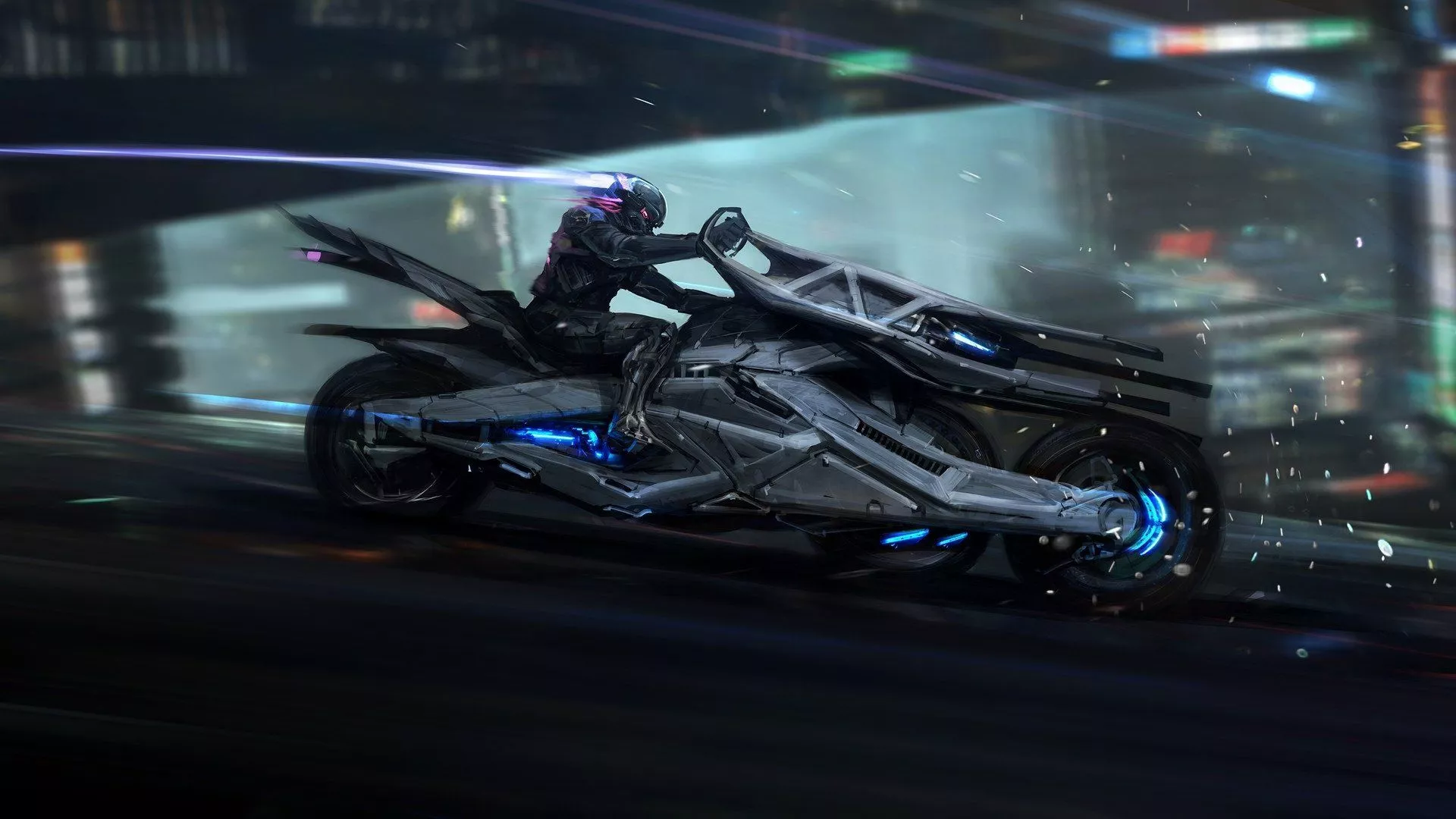 Cyberpunk Future Ride
