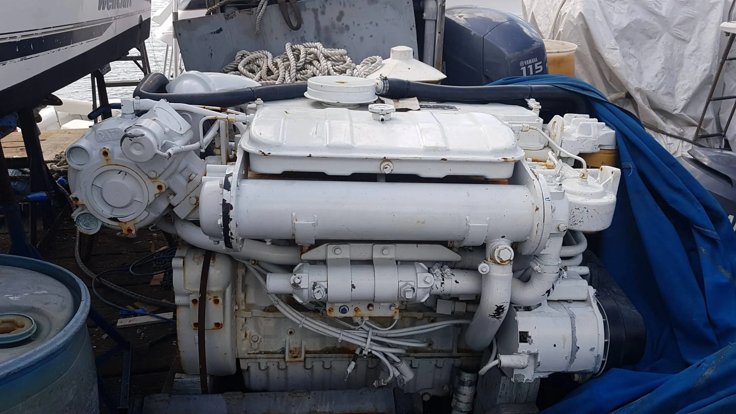 REBUILT Caterpillar 3126B Marine Engine