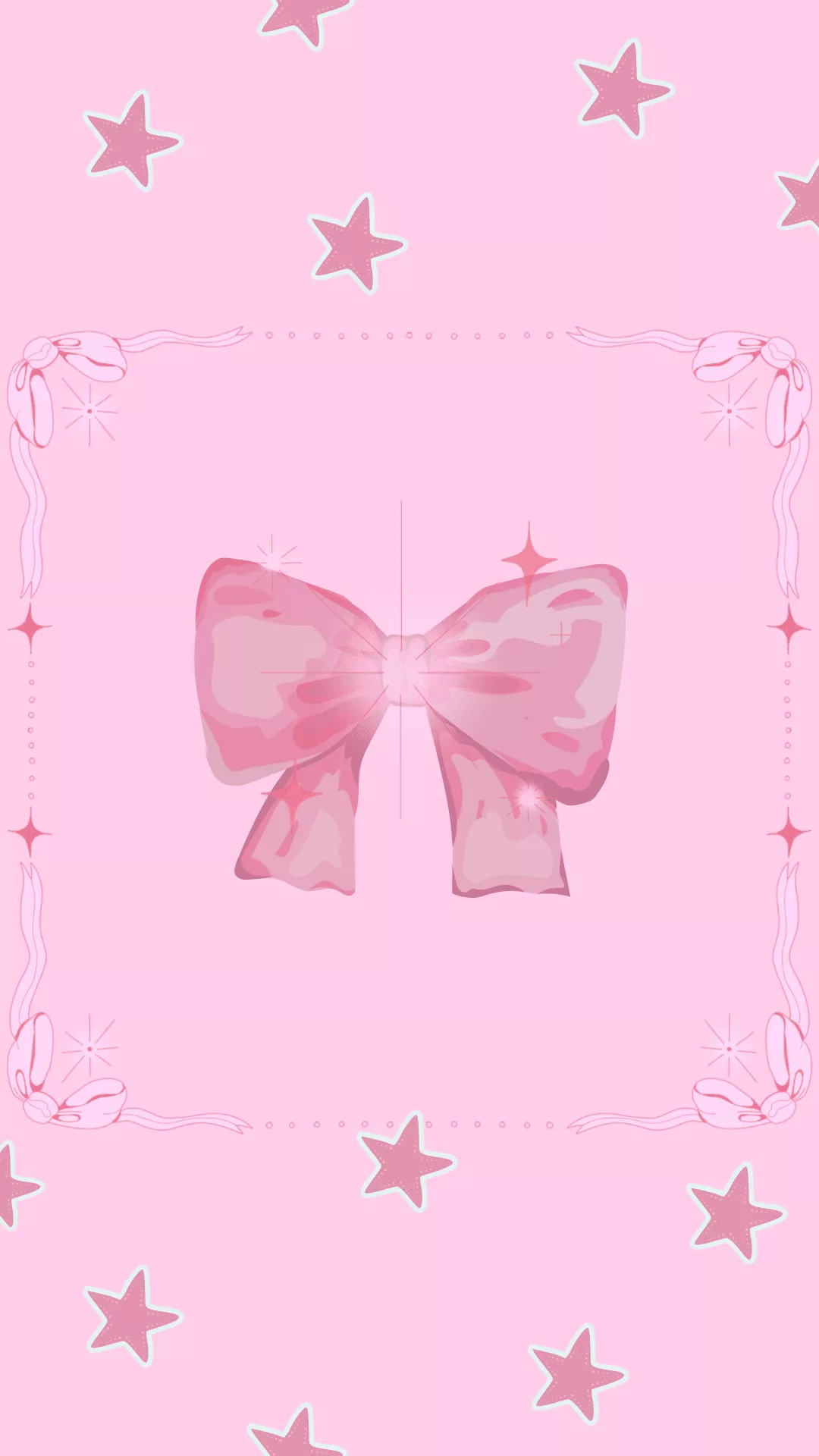 Pink Coquette Aesthetic Phone Wallpaper