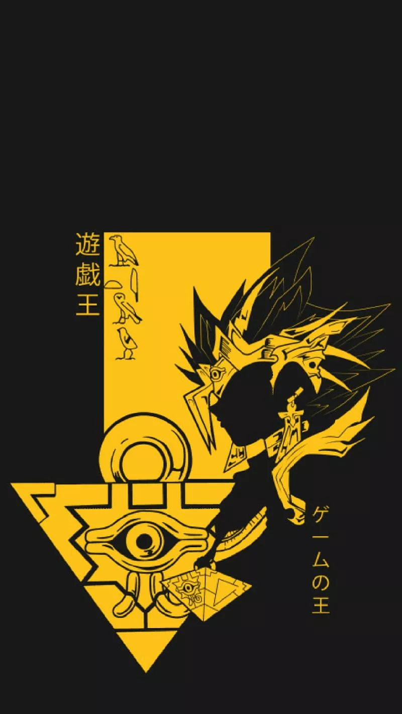 Pharaoh Atem, konami, yugi, yugioh, HD phone wallpaper