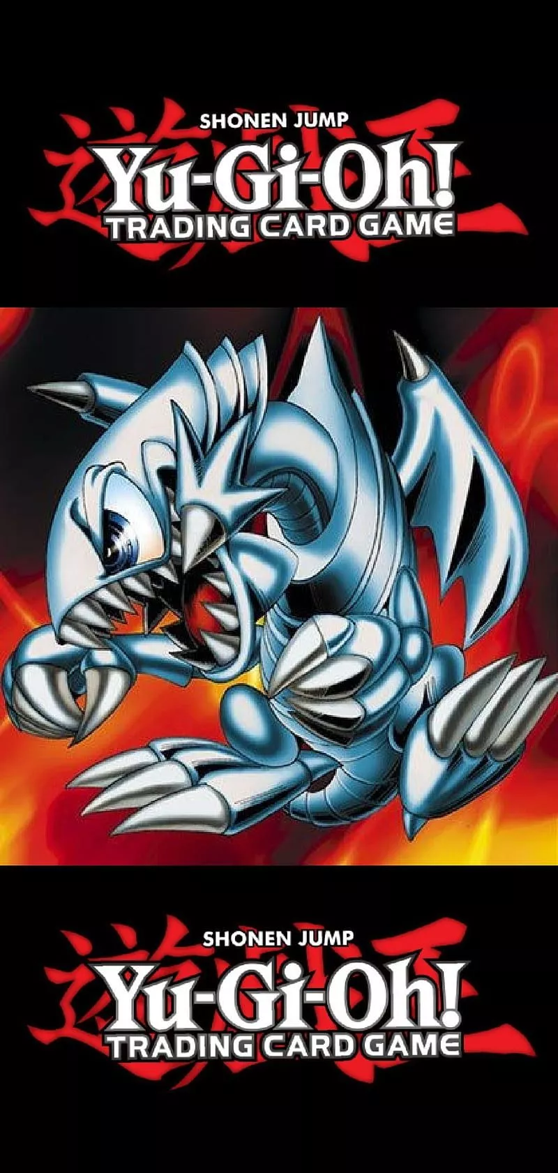 BlueEyes Toon Dragon, anime, blue, card