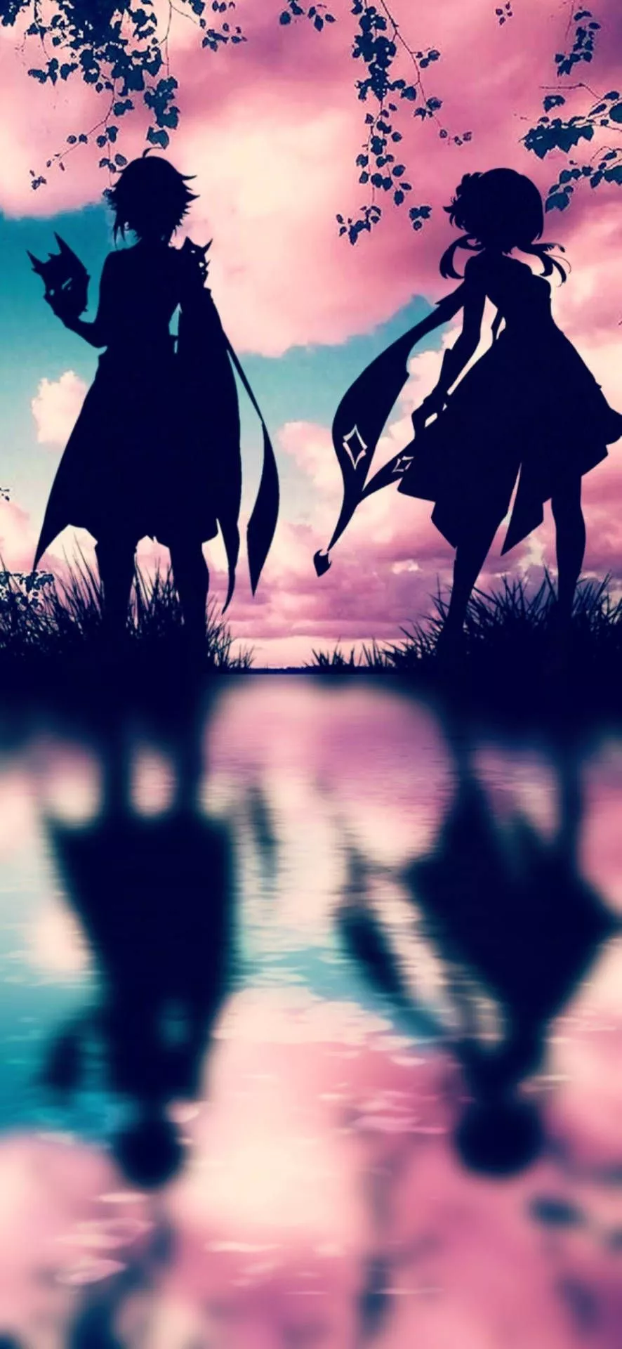 Download Genshin Impact Silhouette