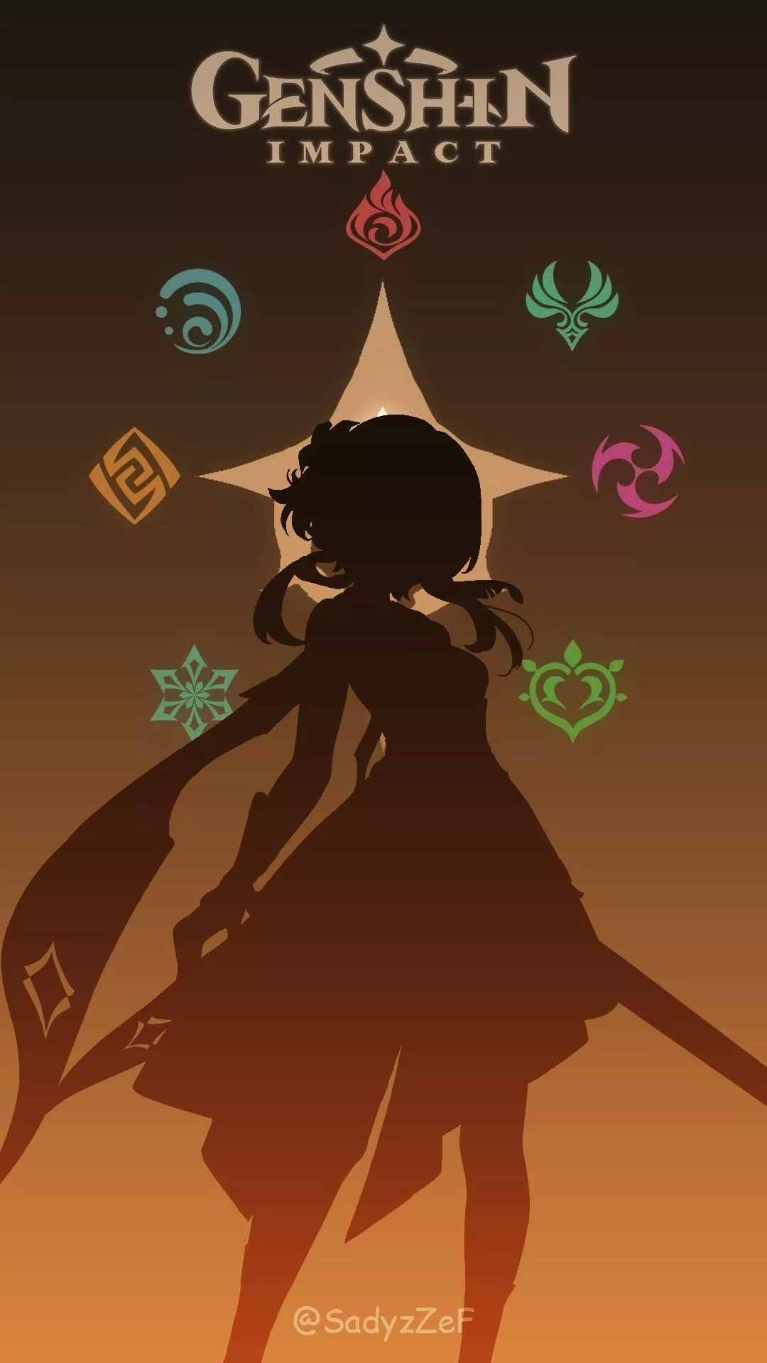 •Aether & Lumine Silhouette•