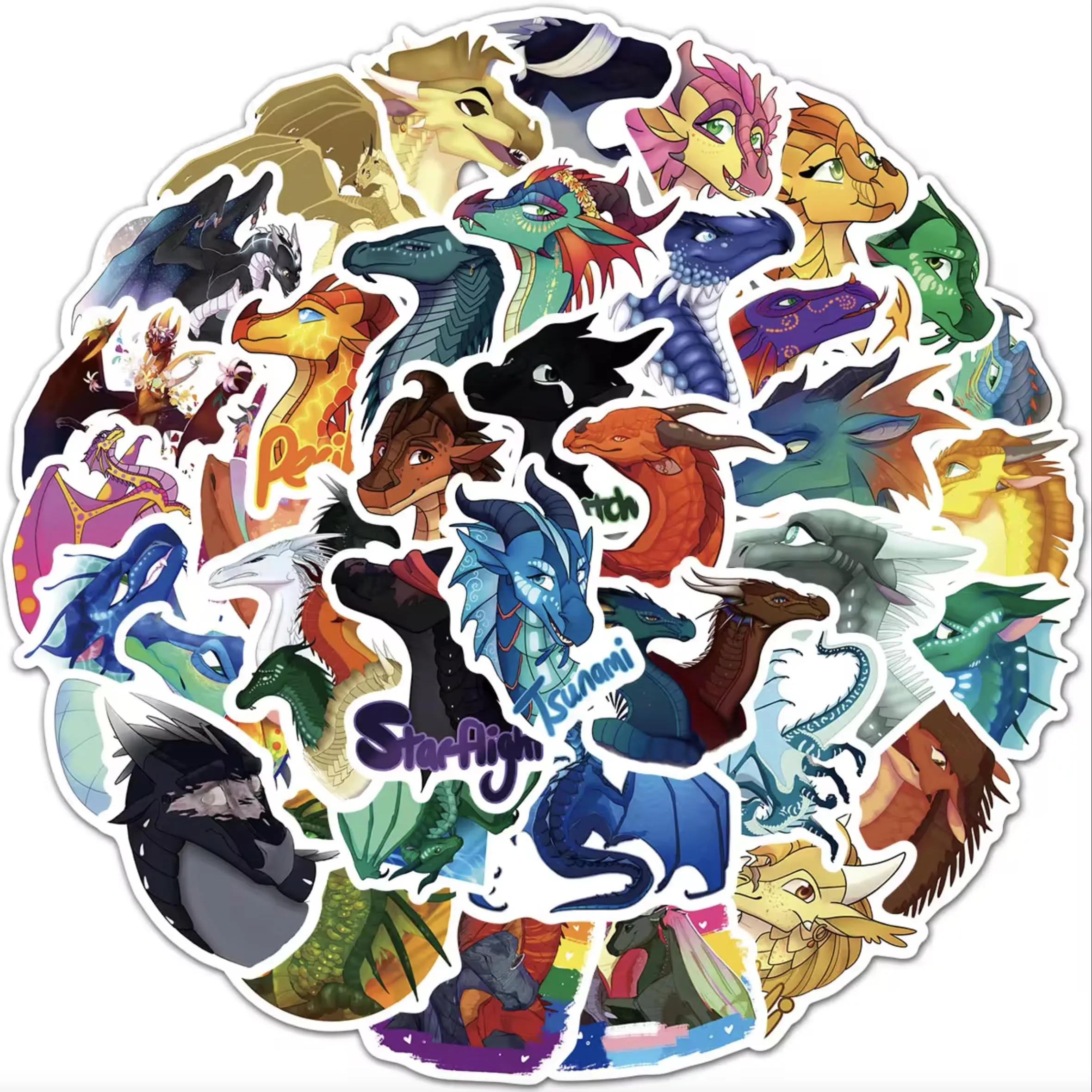 pcs Wings of Fire Stickers