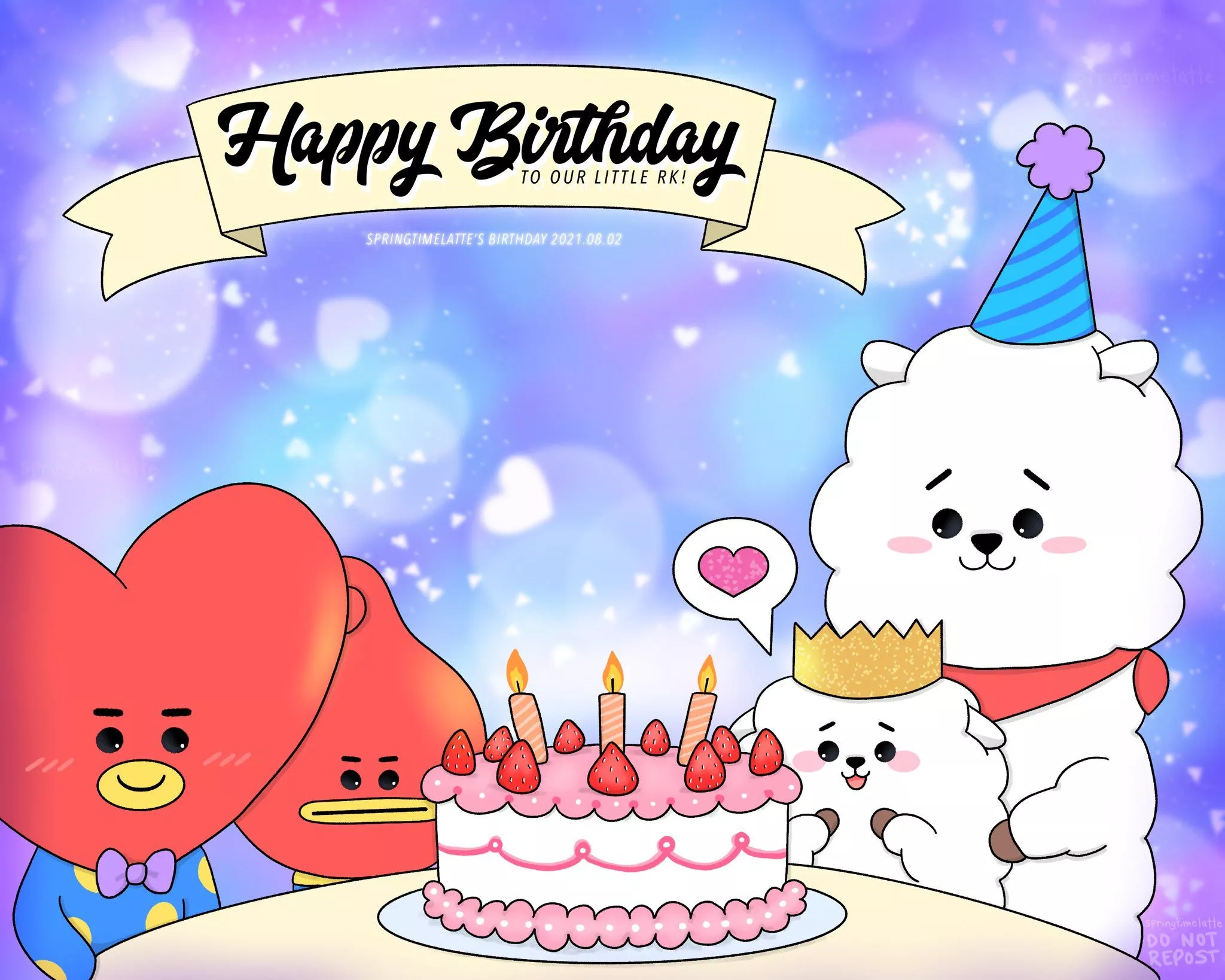 birthday party for little RK