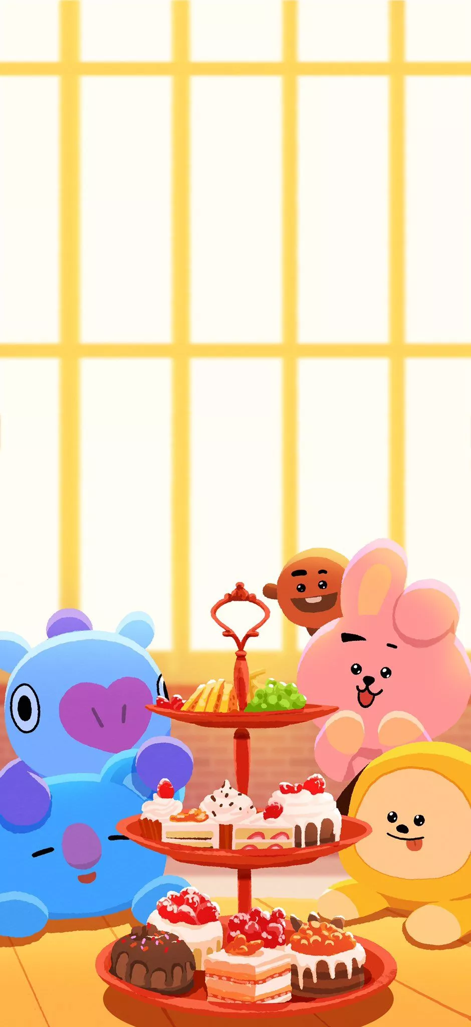 BT21 #wallpaper #lockscreen #different